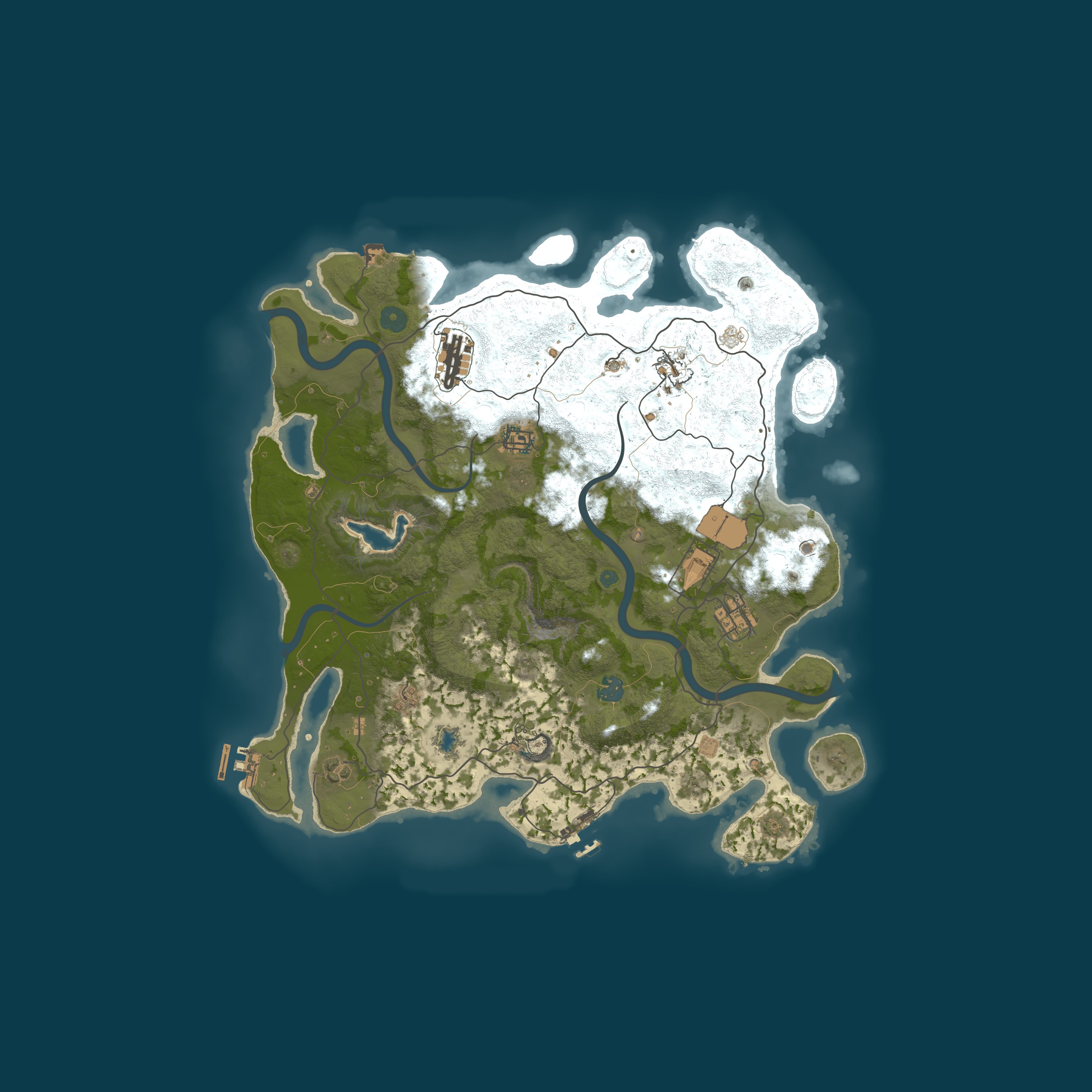 Map for Rustfall