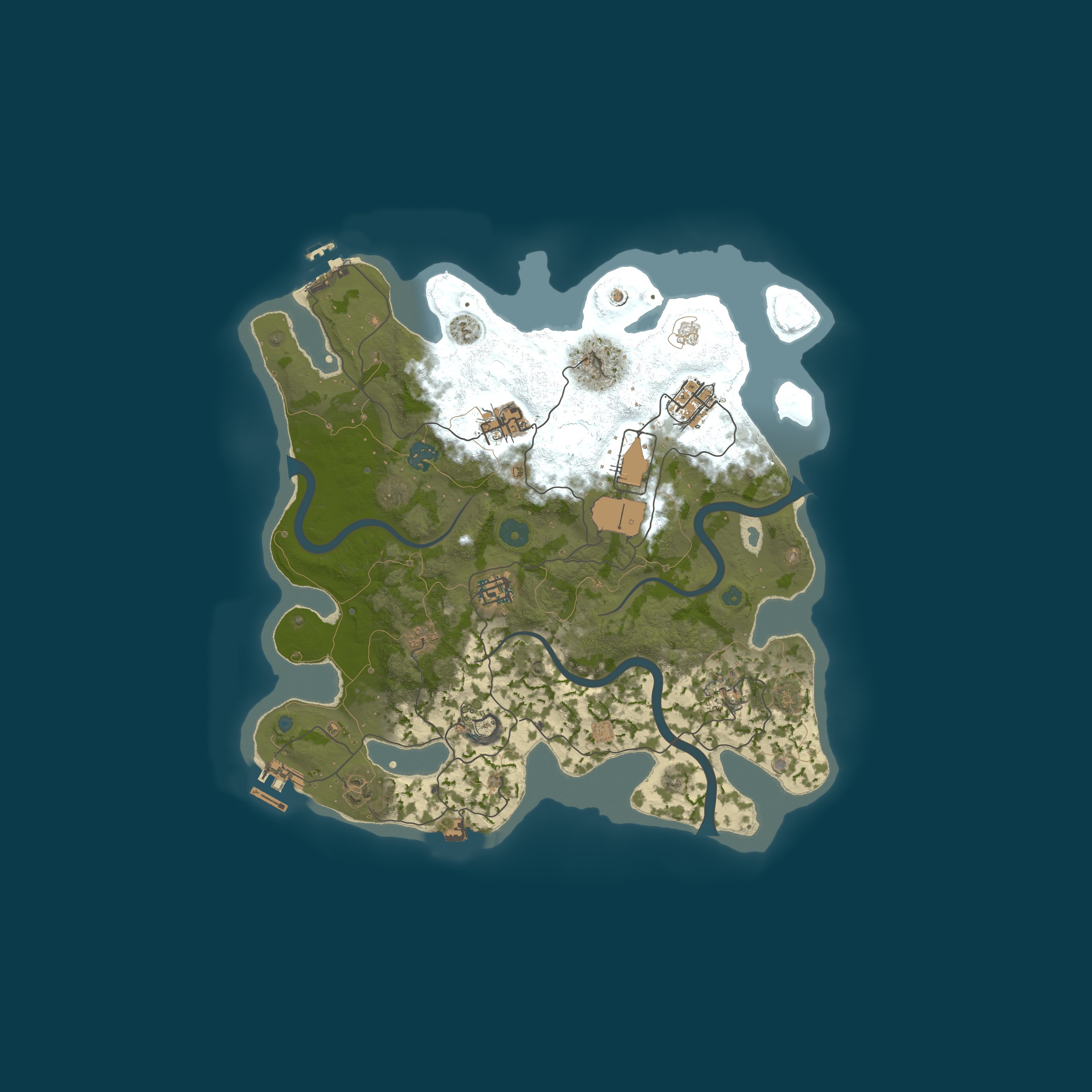 Карта сервера