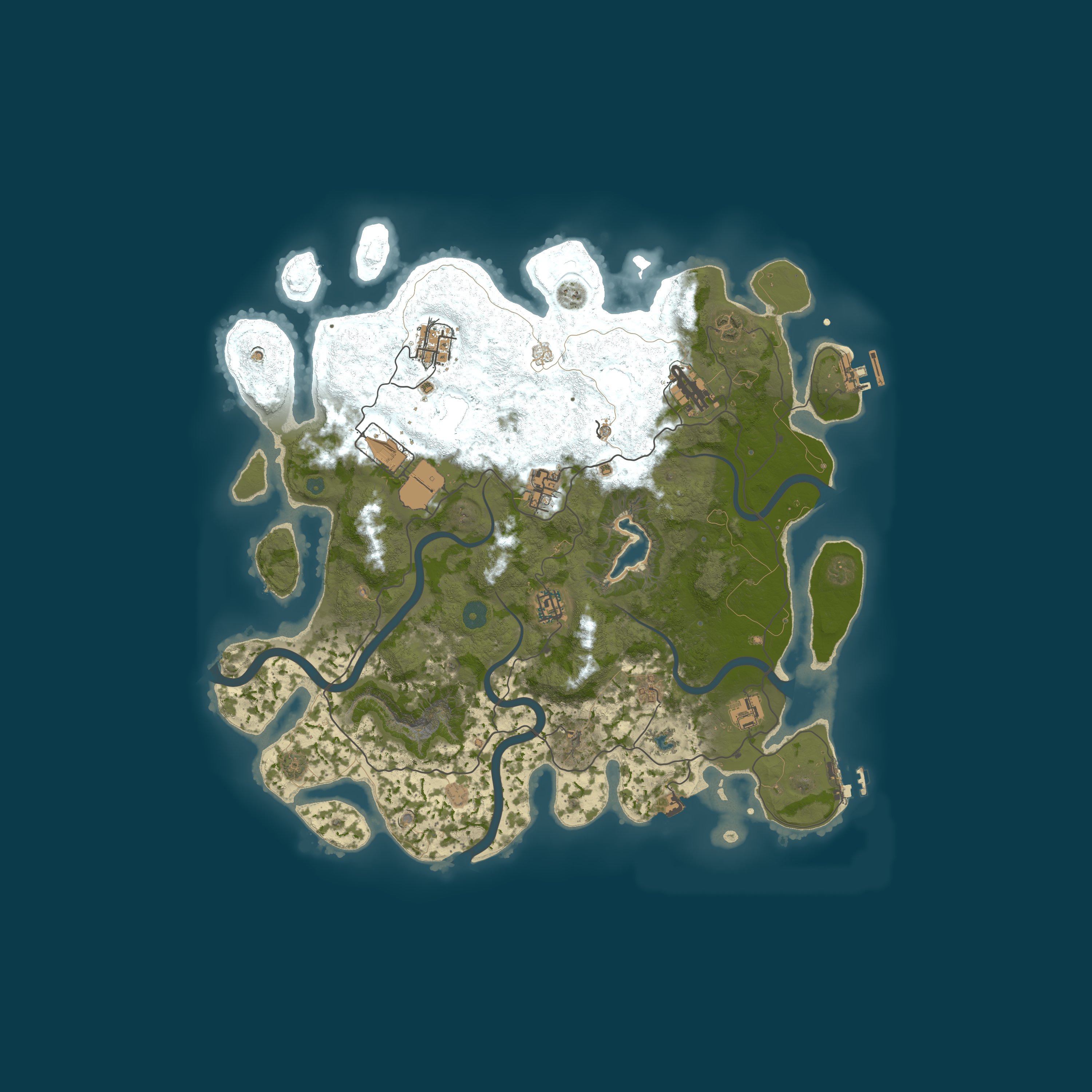 Rust map 4000/1337