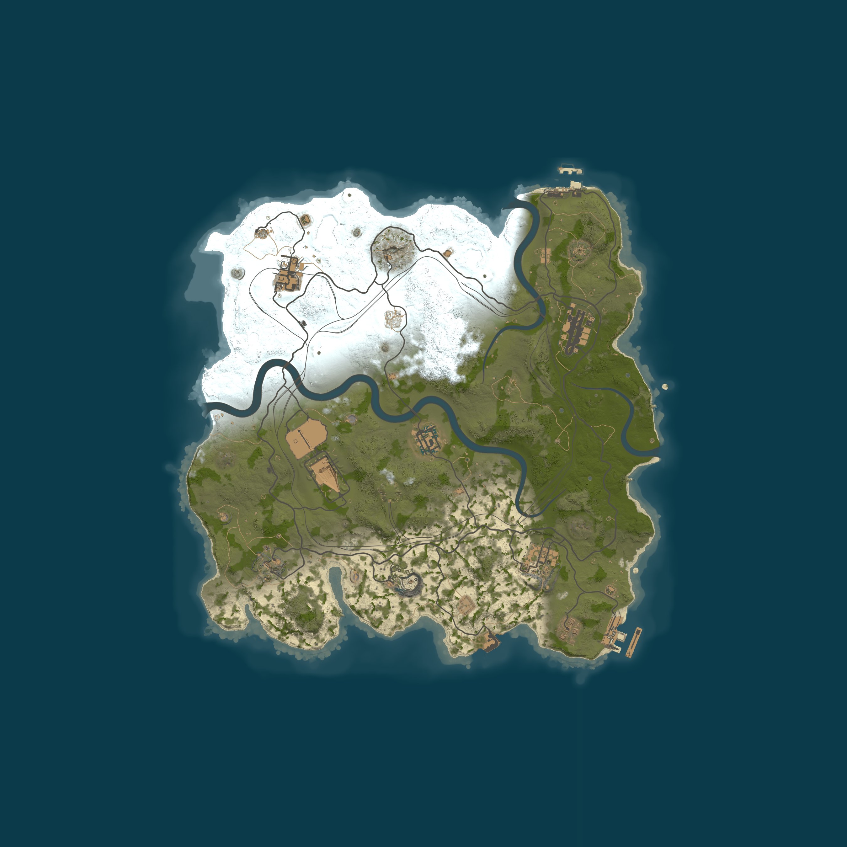 Карта сервера