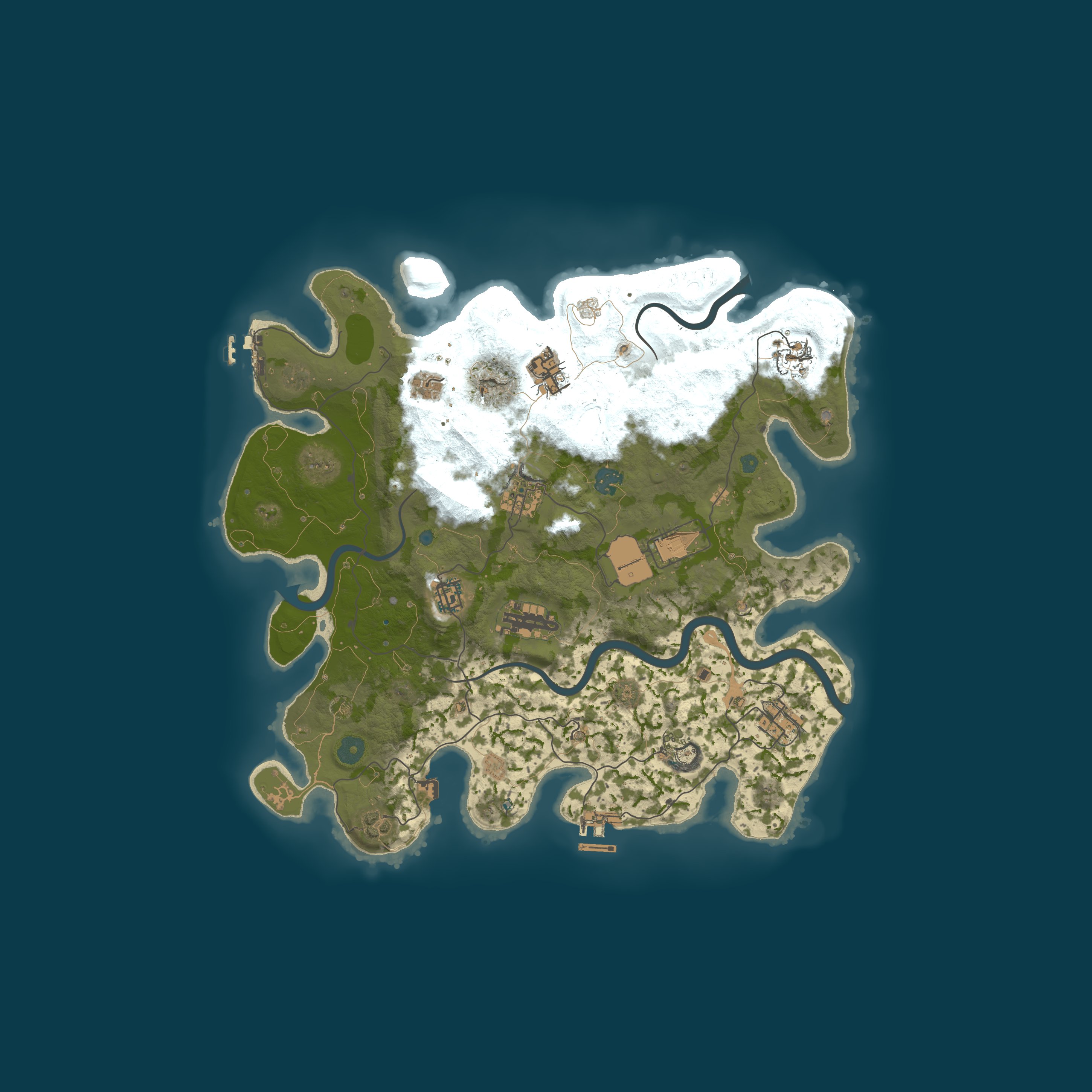 Rust map 3800/1337