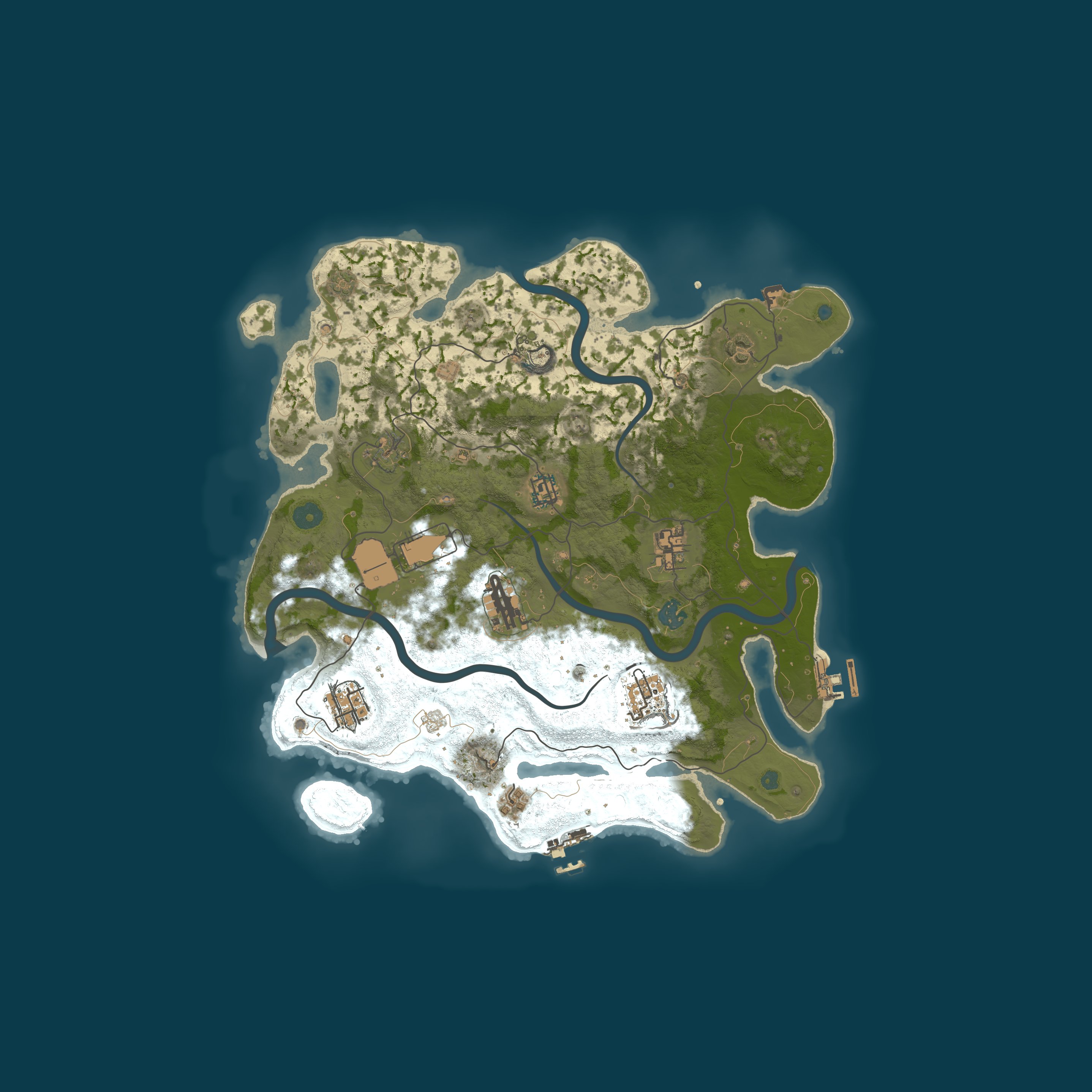 Карта сервера