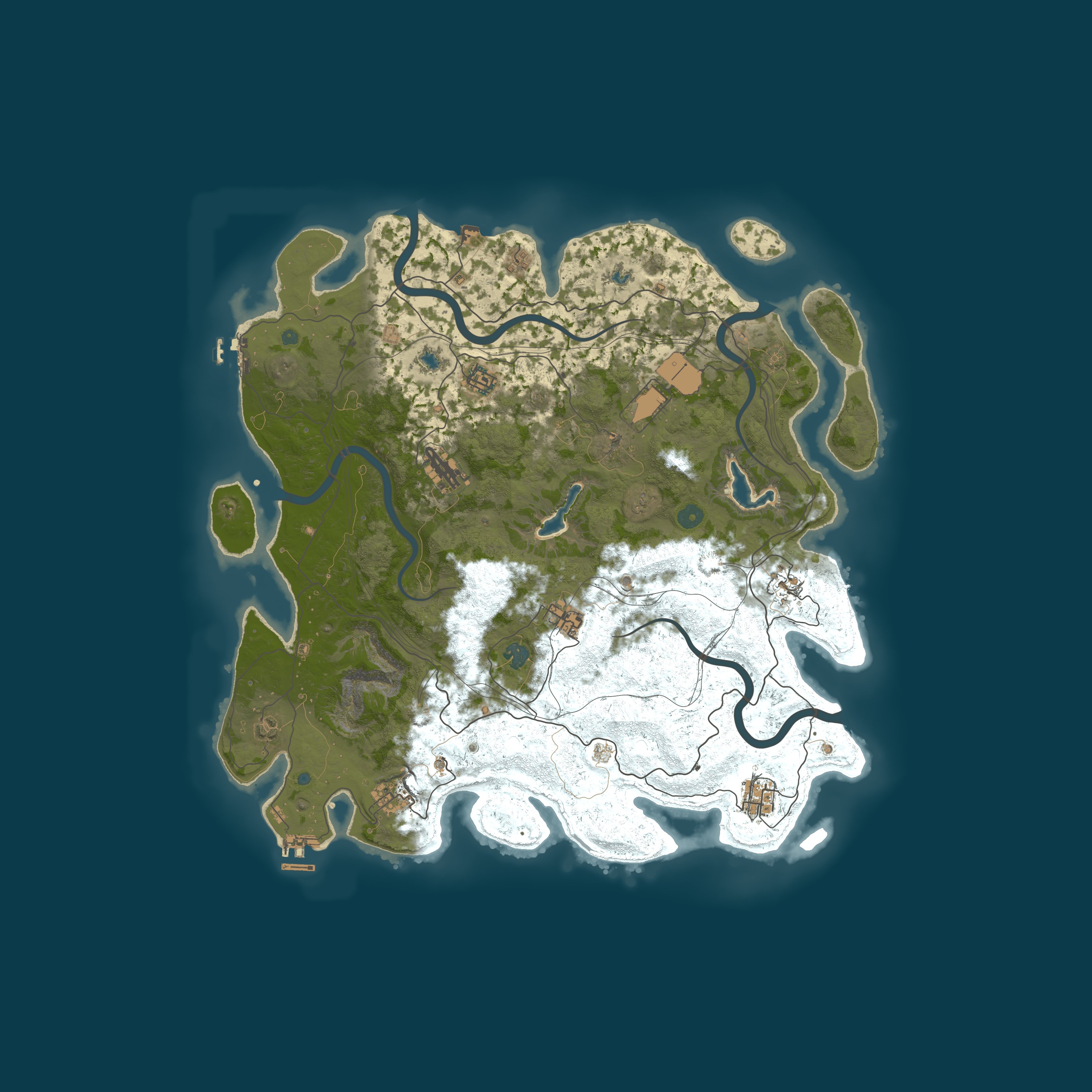 Карта сервера