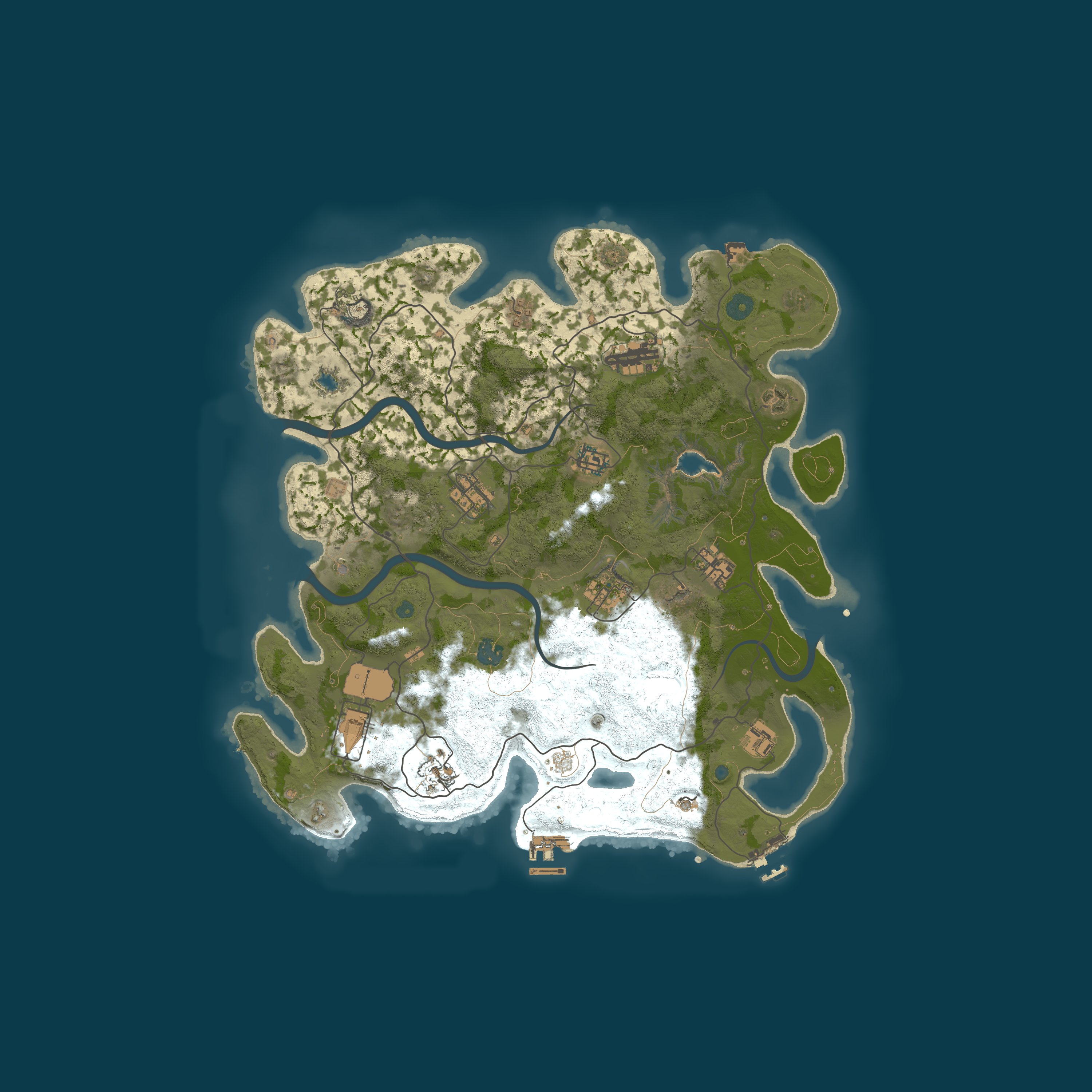 Map for OMC Sparker's PVE [Monthly] Zombies - Bandits