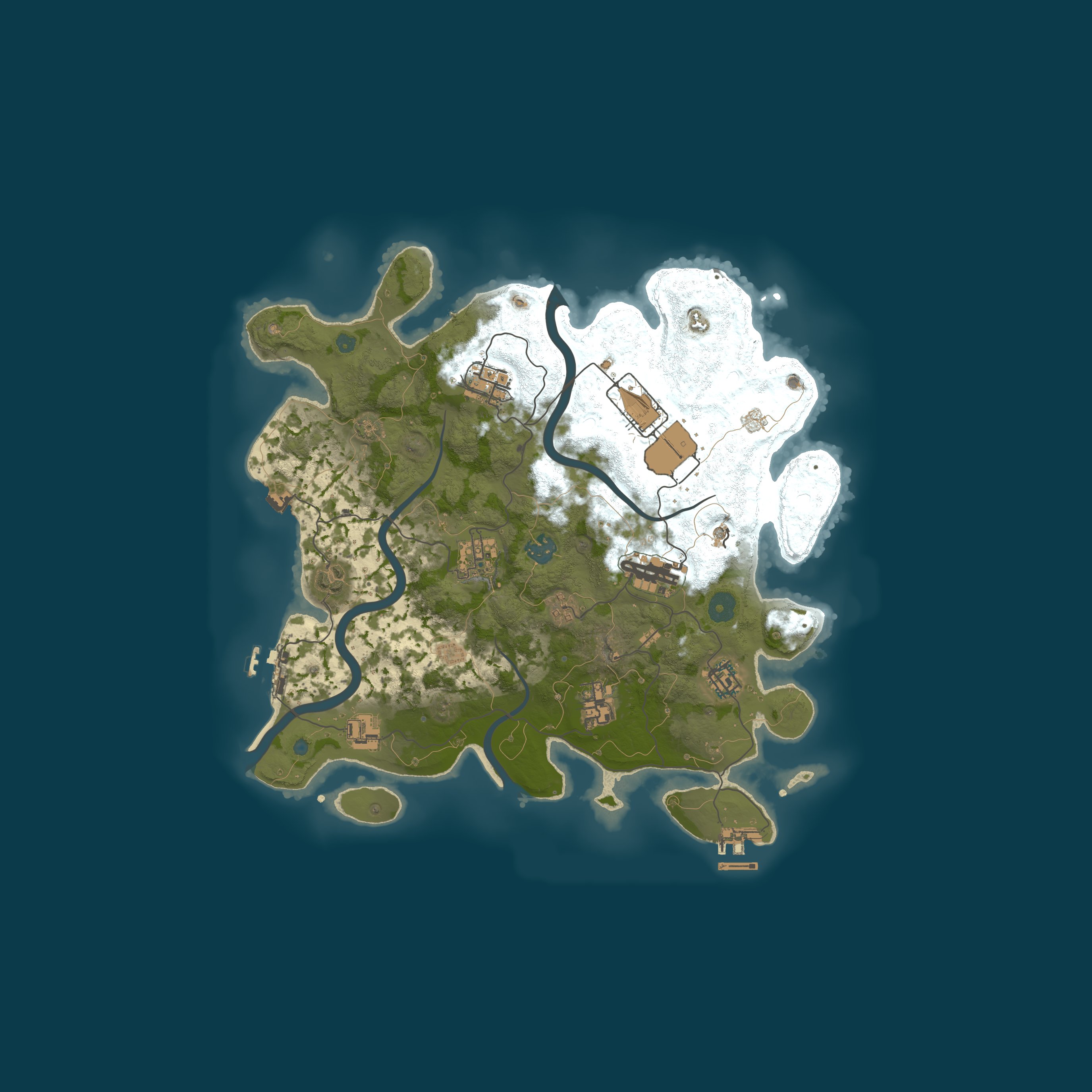 Map for Geležinis Miškas