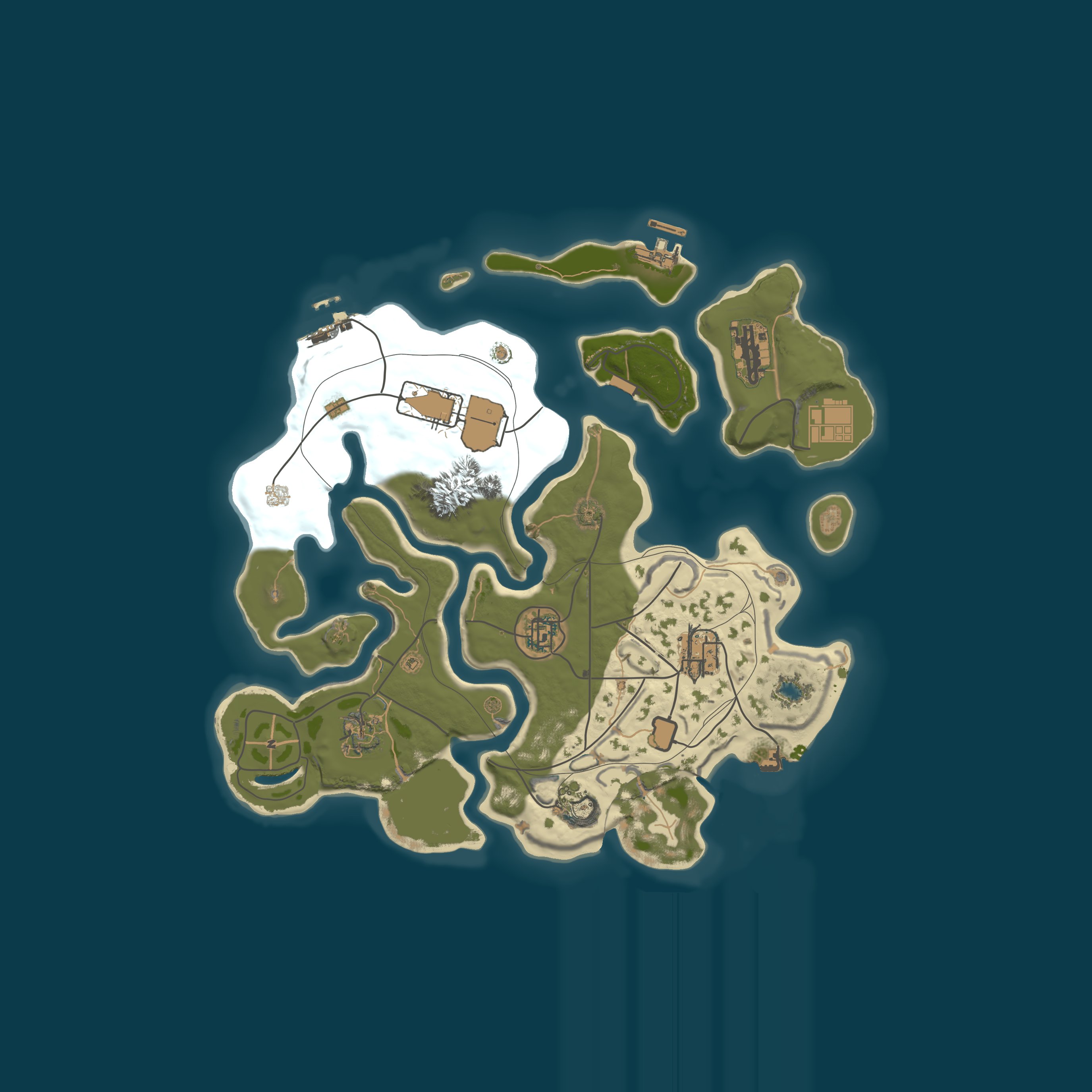 Rust map 3500/1337