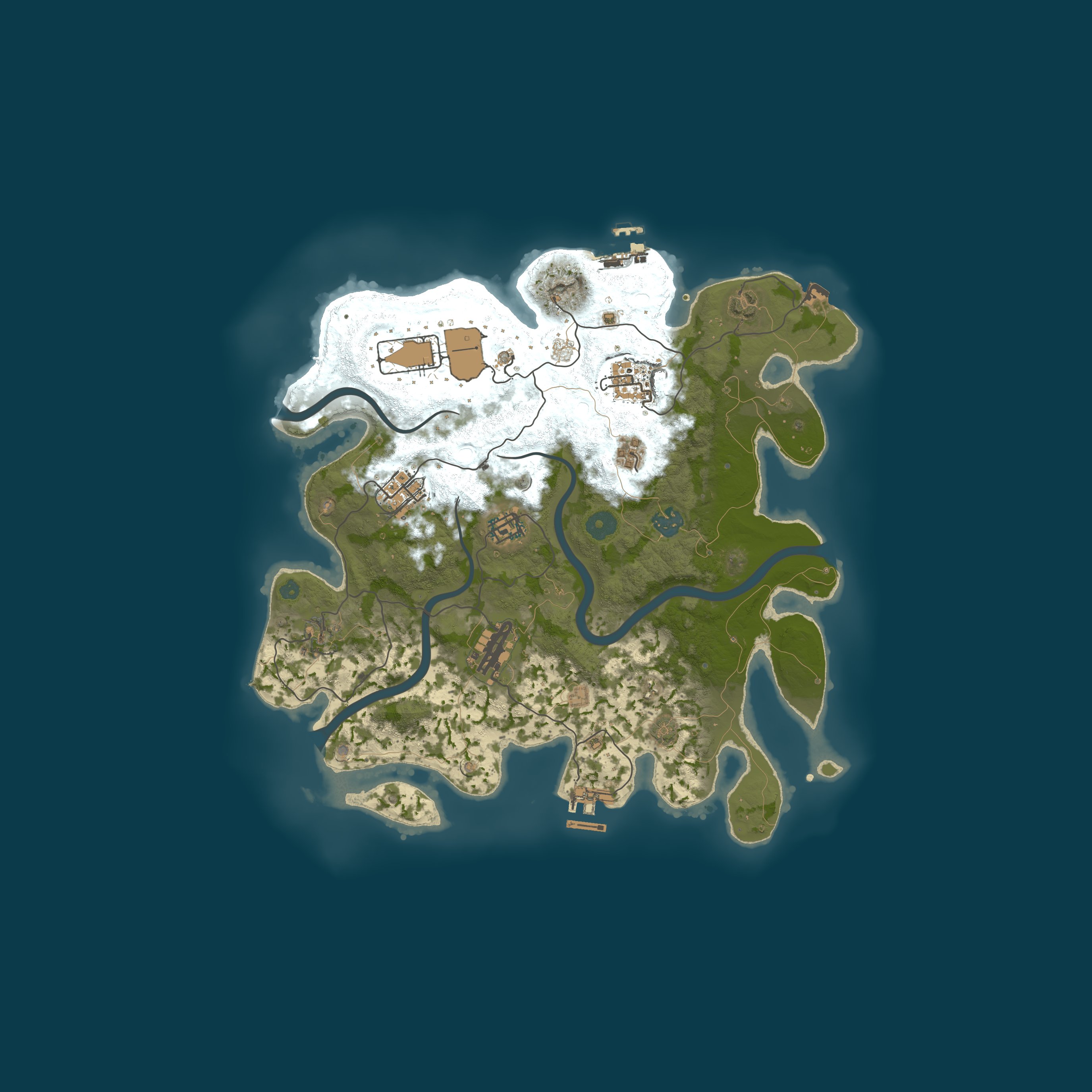 Карта сервера