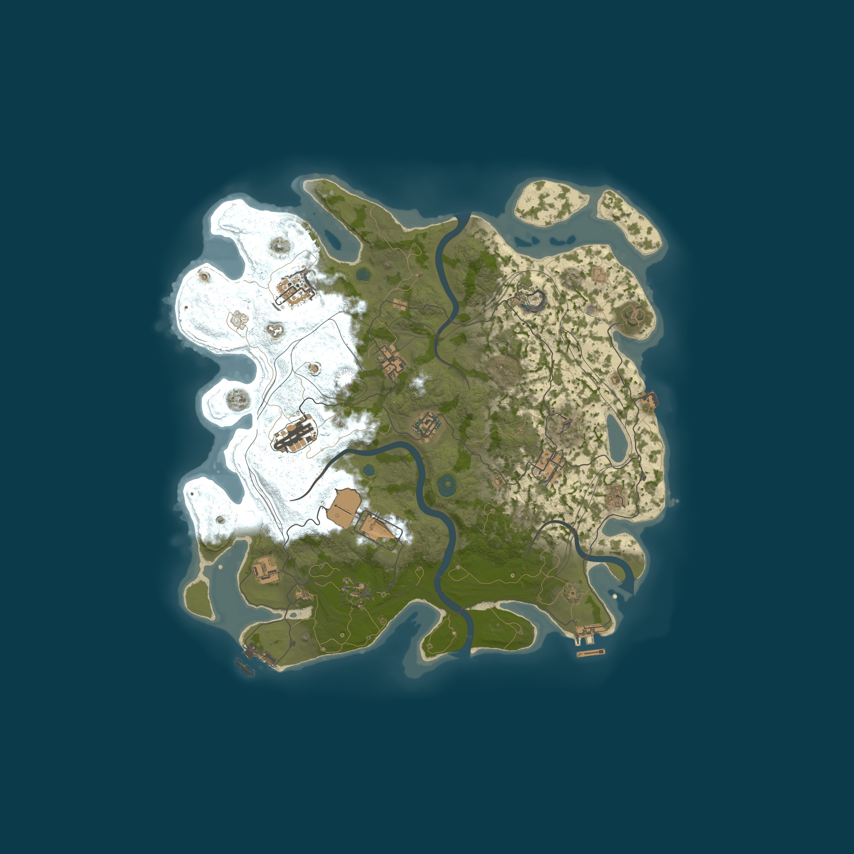 Rust map 3900/1337