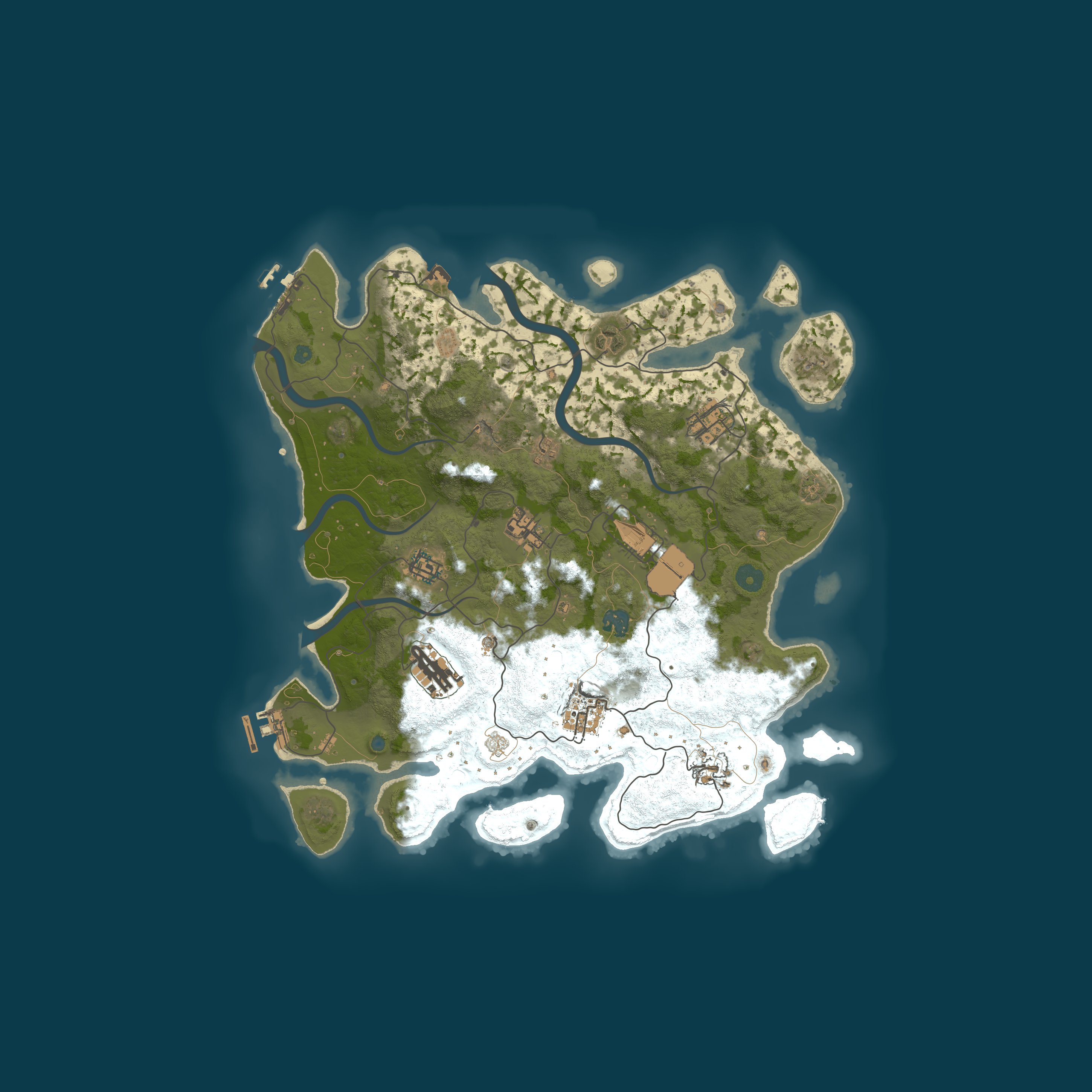 Map for BDSM Rust#1 x1|Classic|NoLimit FullWipe 08.05