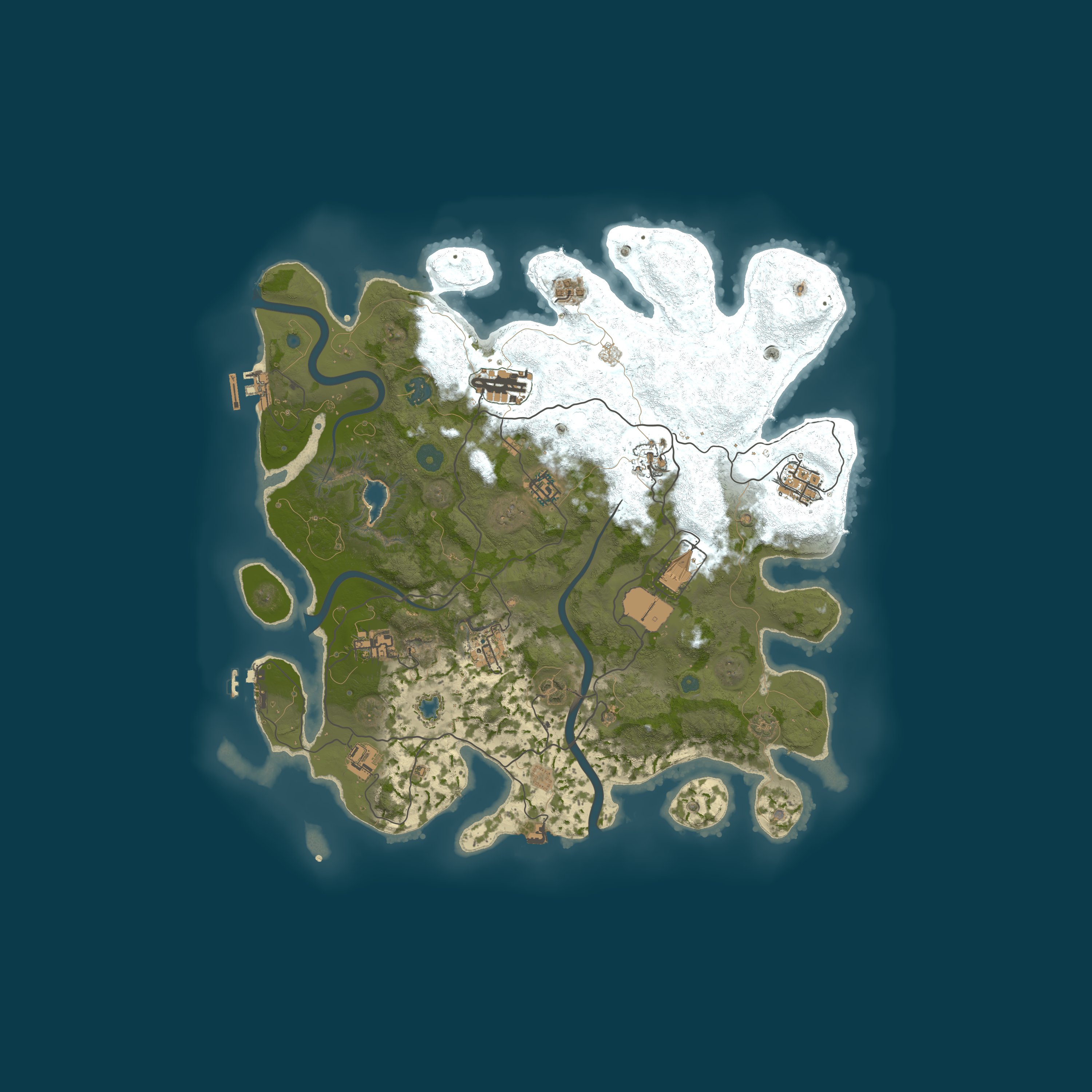 Map for Rusted Outback PVE [Perth]