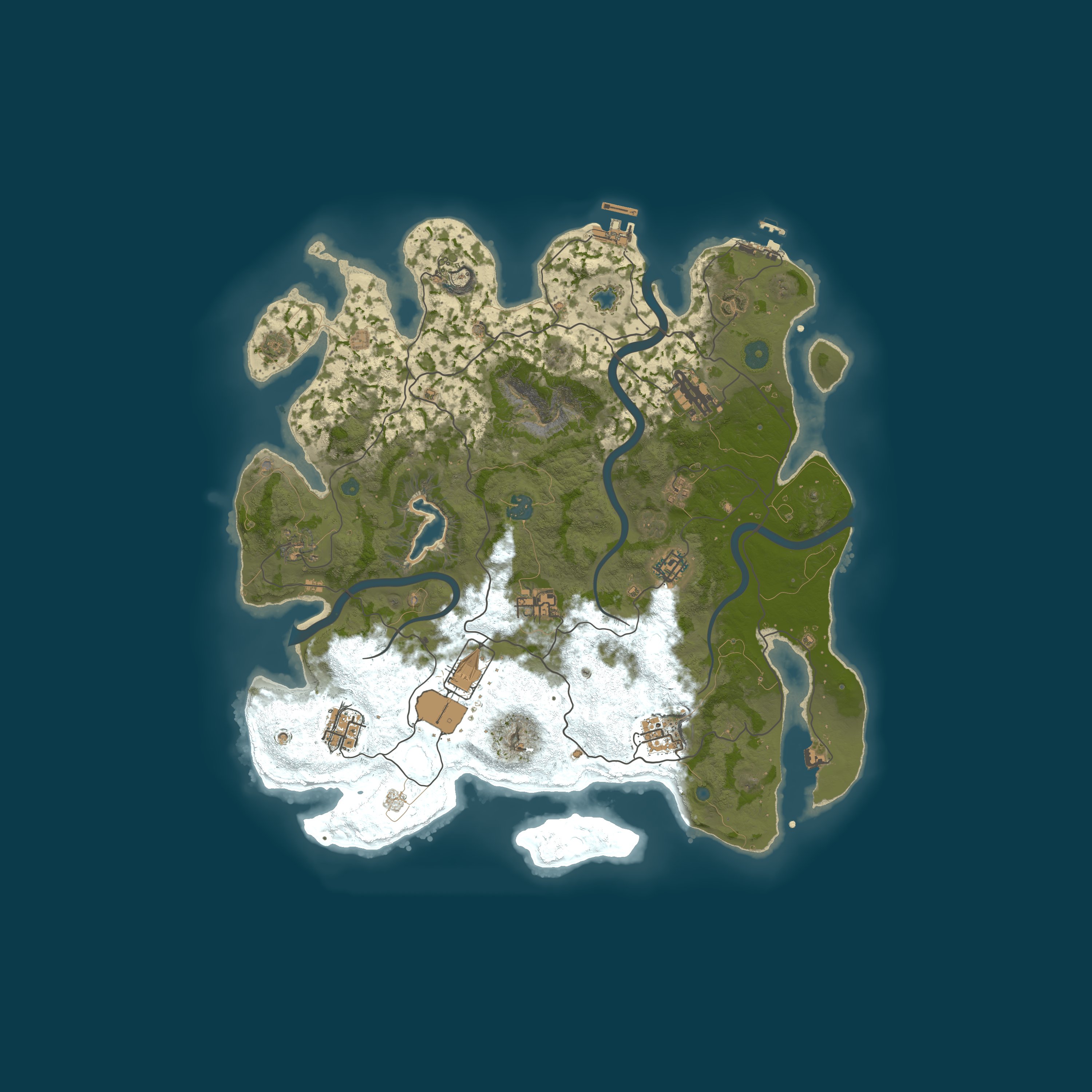 Map for Alpha and Omega