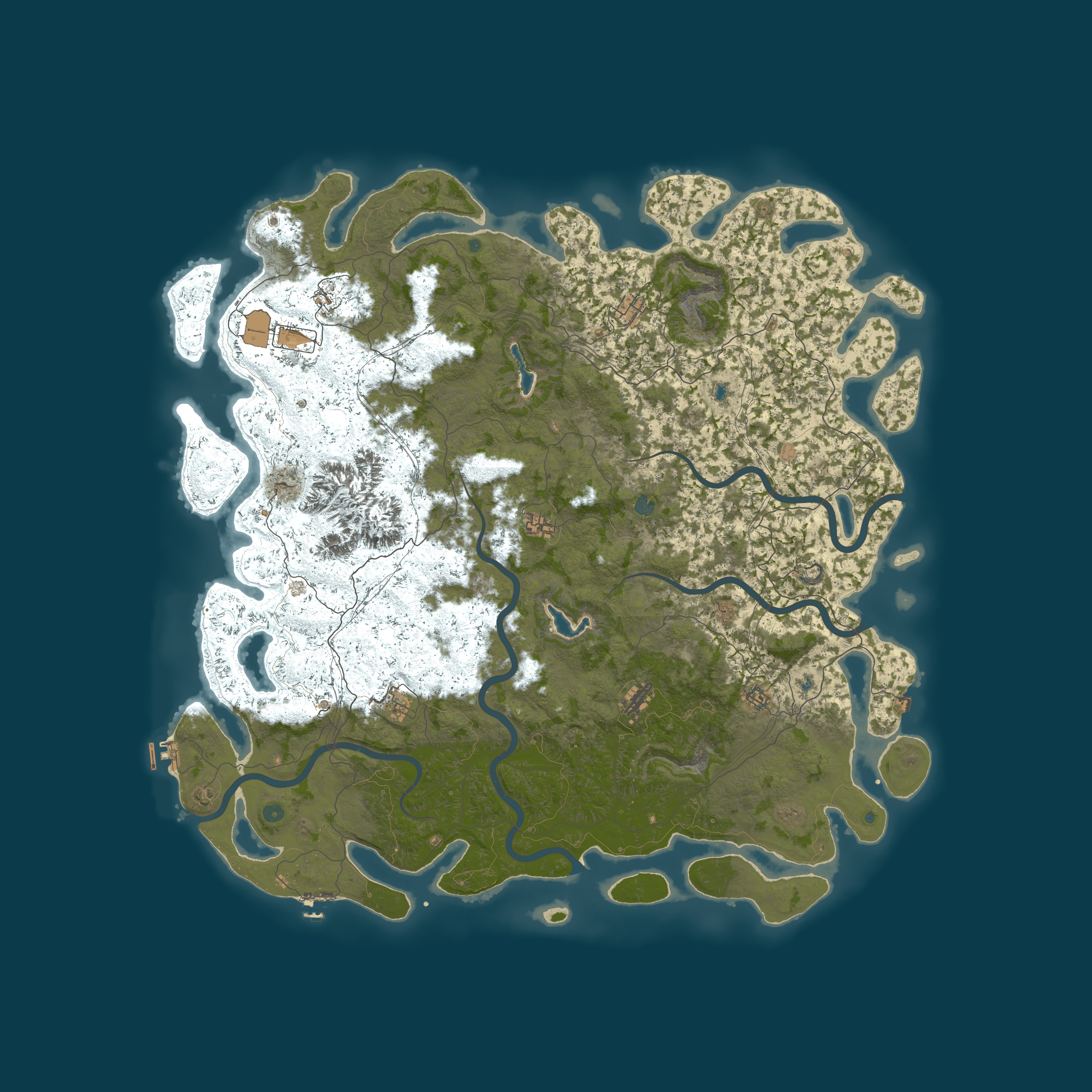 Map for BEVERTIME'S RUST-0-RAMA PVE