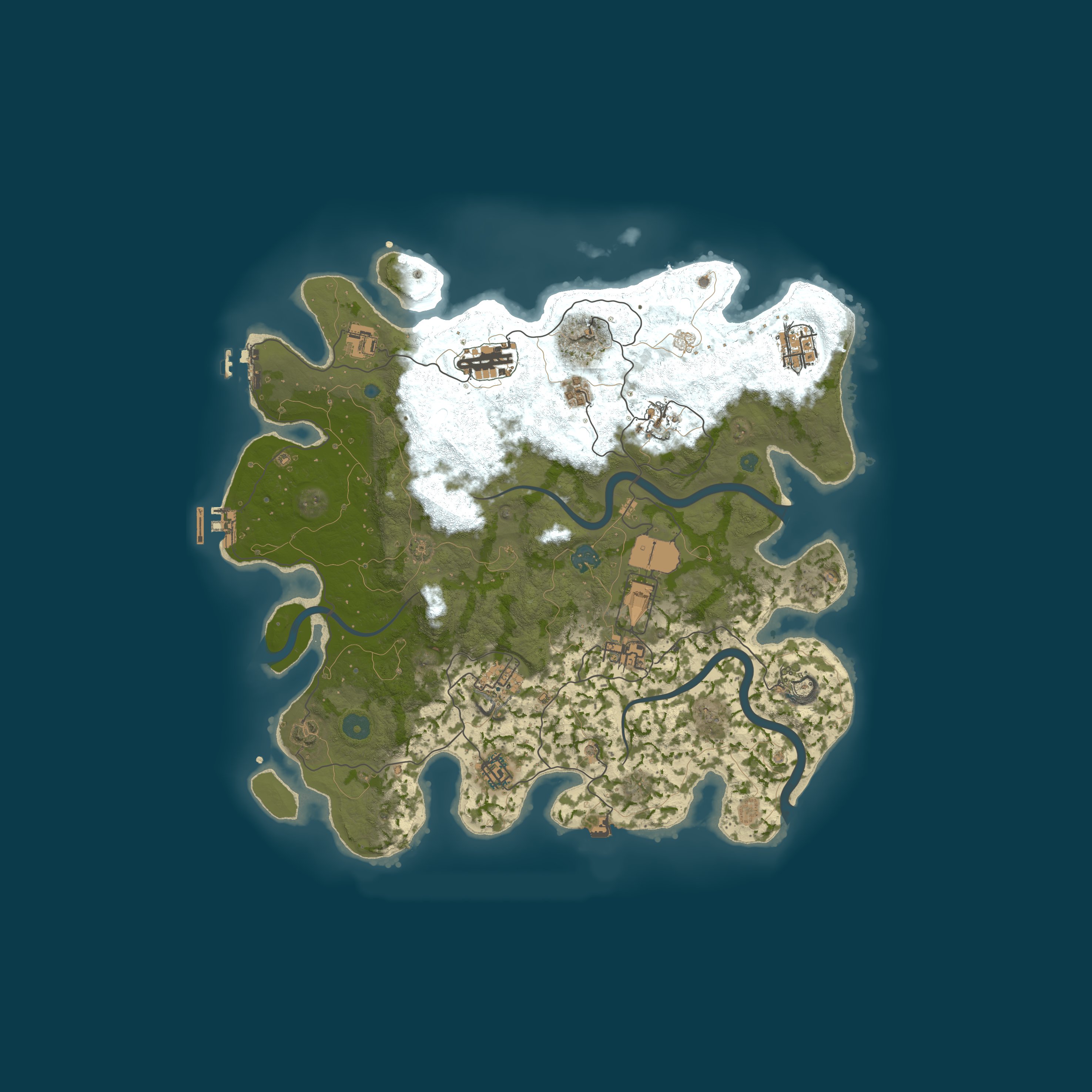 Rust map 3900/1