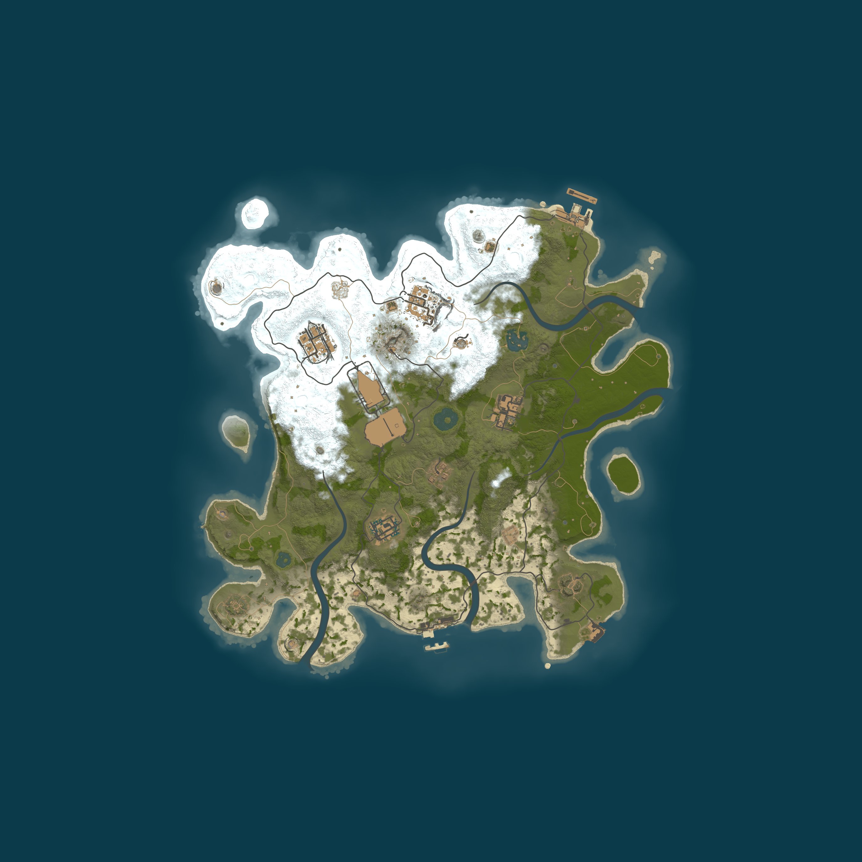 Карта сервера