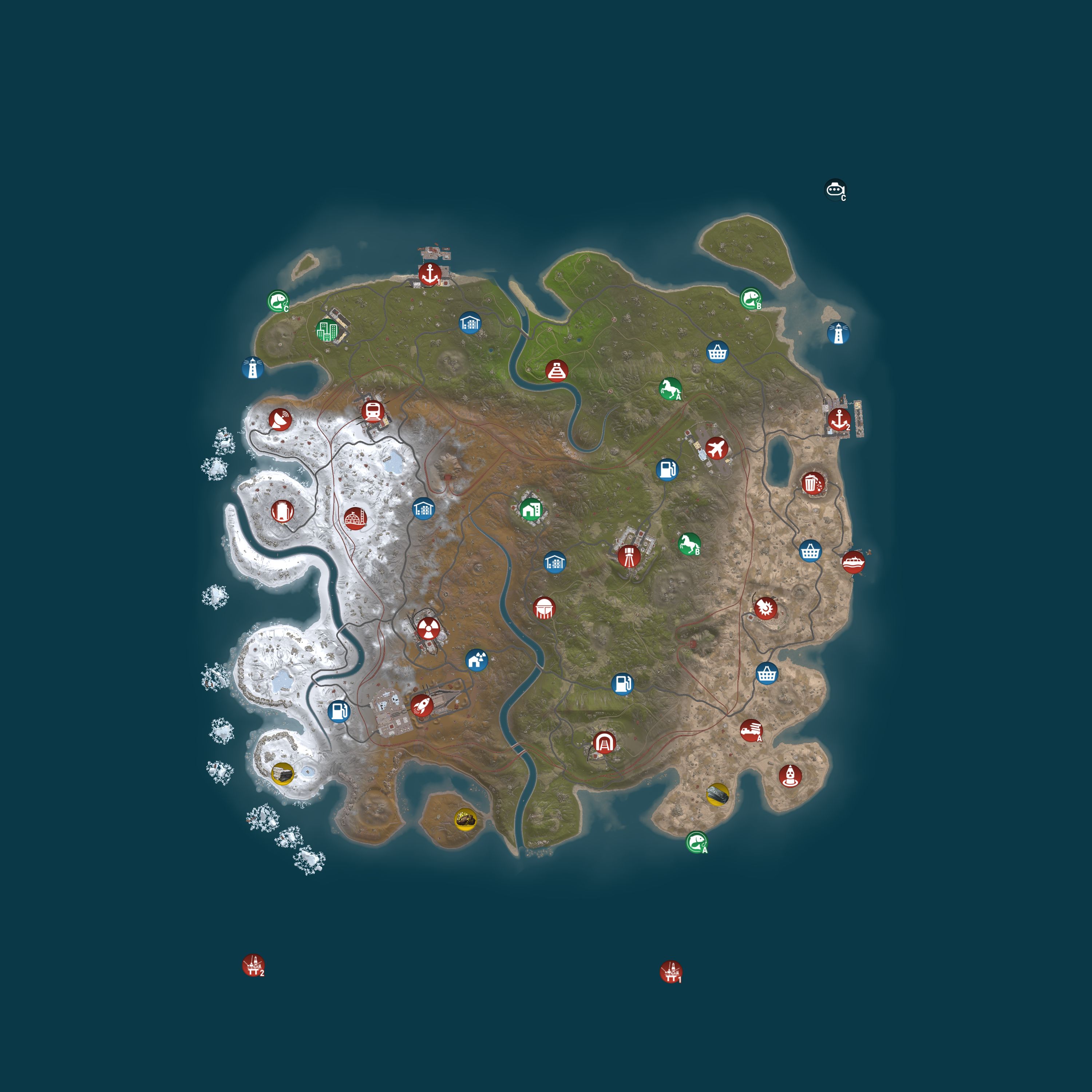 Rust map 4000/1337