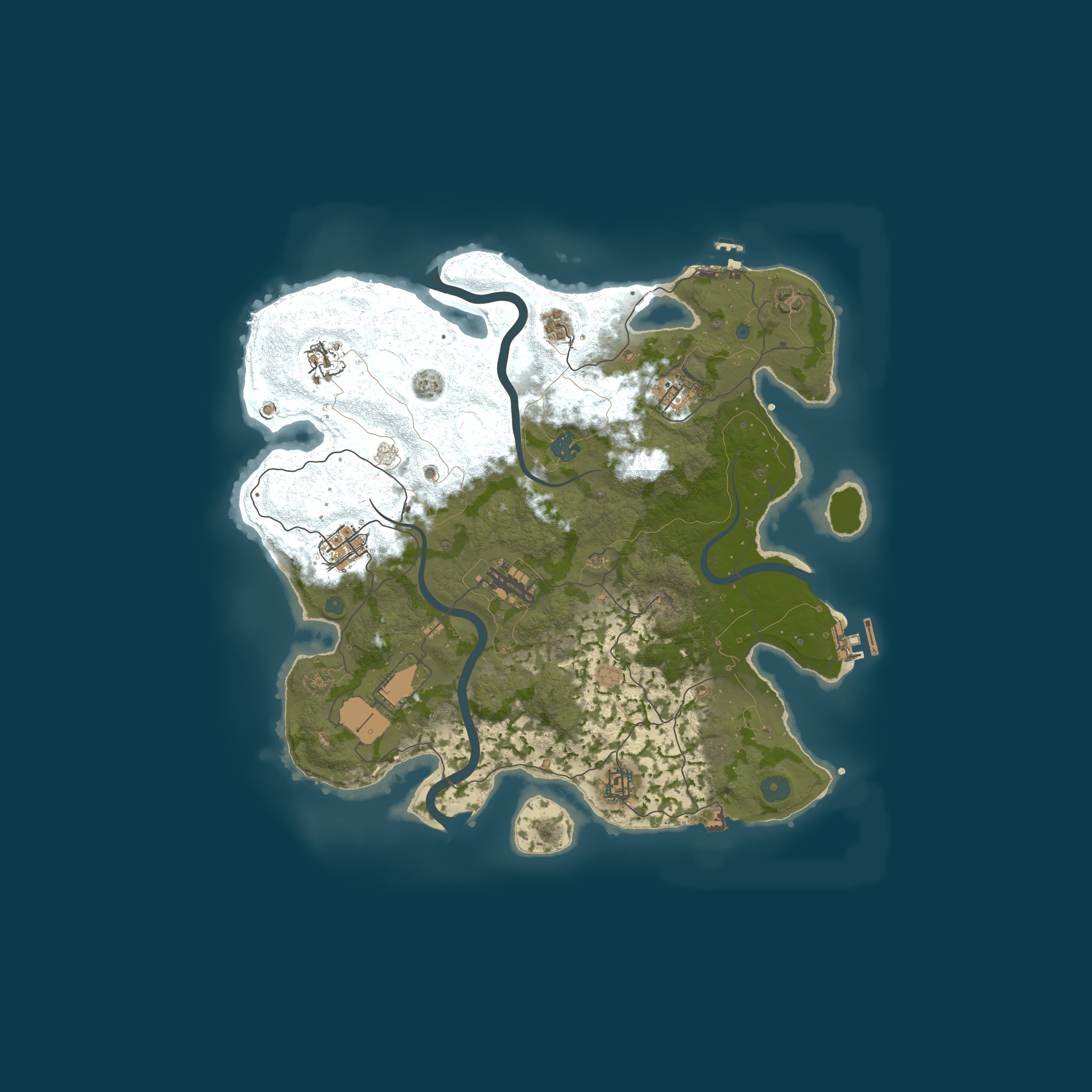 Карта сервера