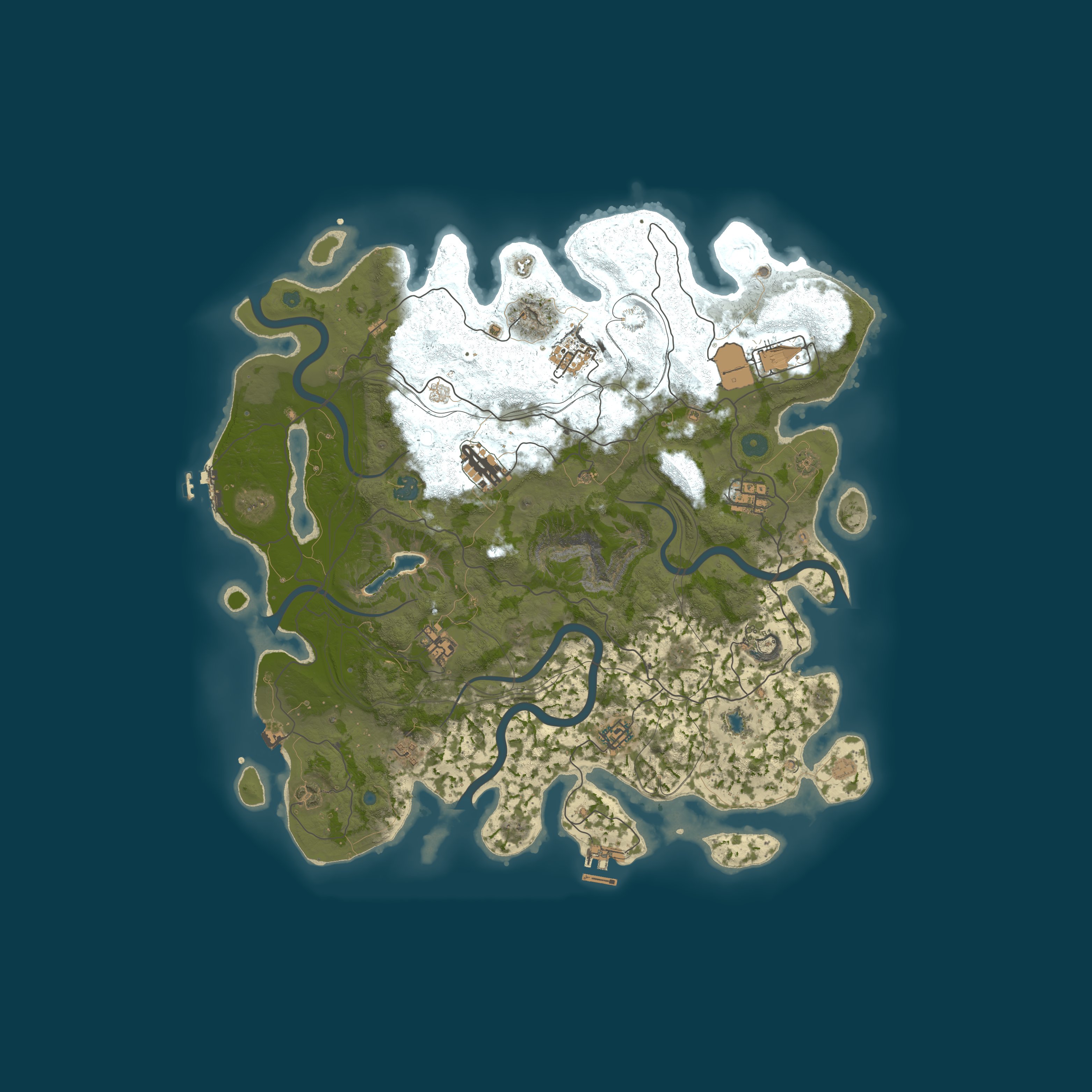 Map for APOCALYPSE ZOMBIES PVE