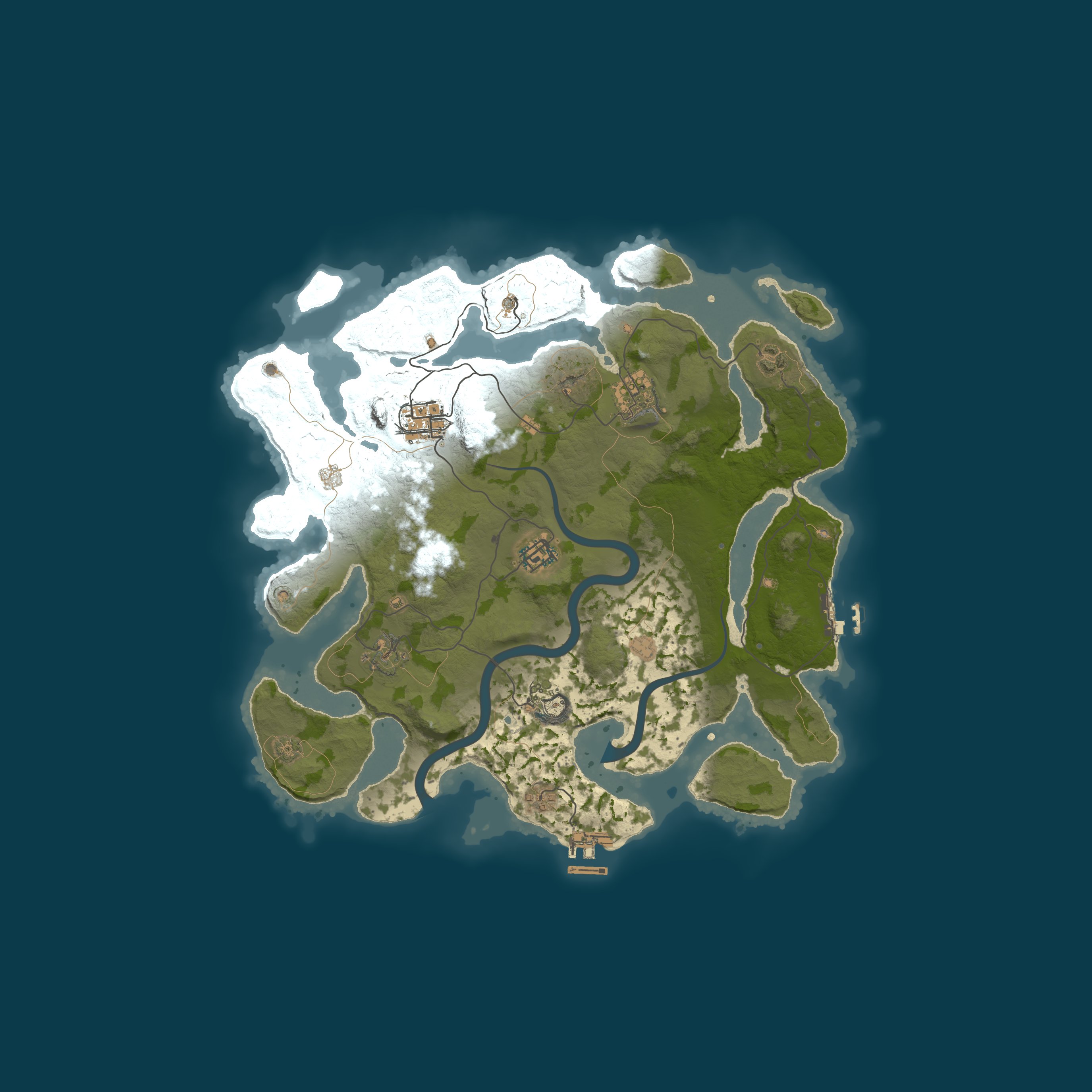 Rust map 3500/1337