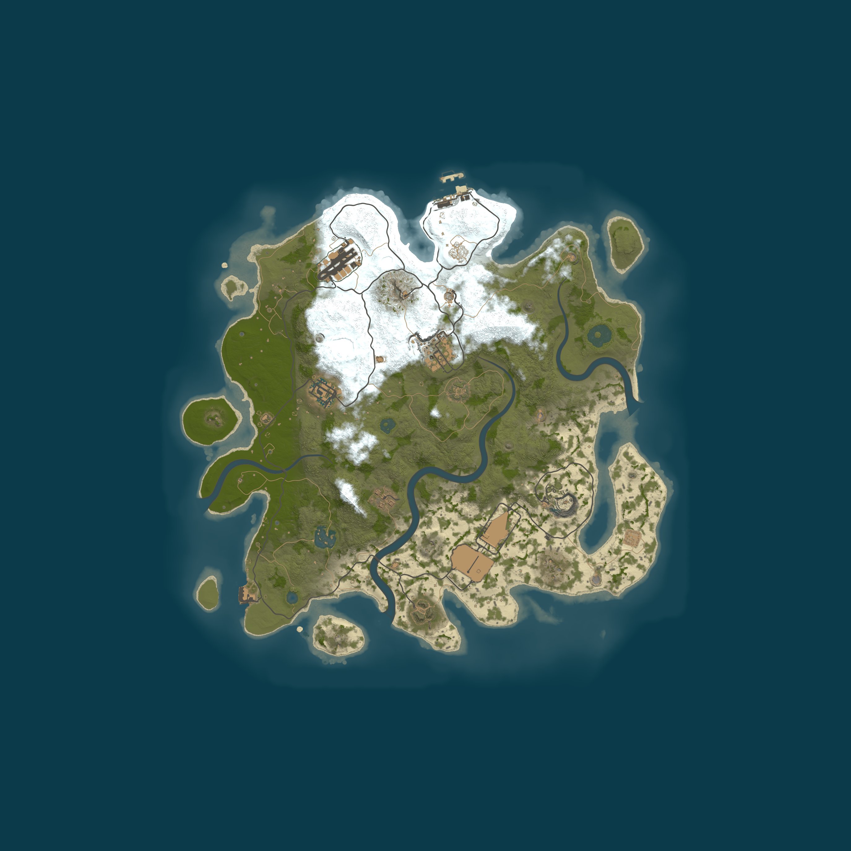 Map for #2 WIN-RUST | SOLO | x2/x3 | BOSSES | EXP | RAIDBASES | SHOP