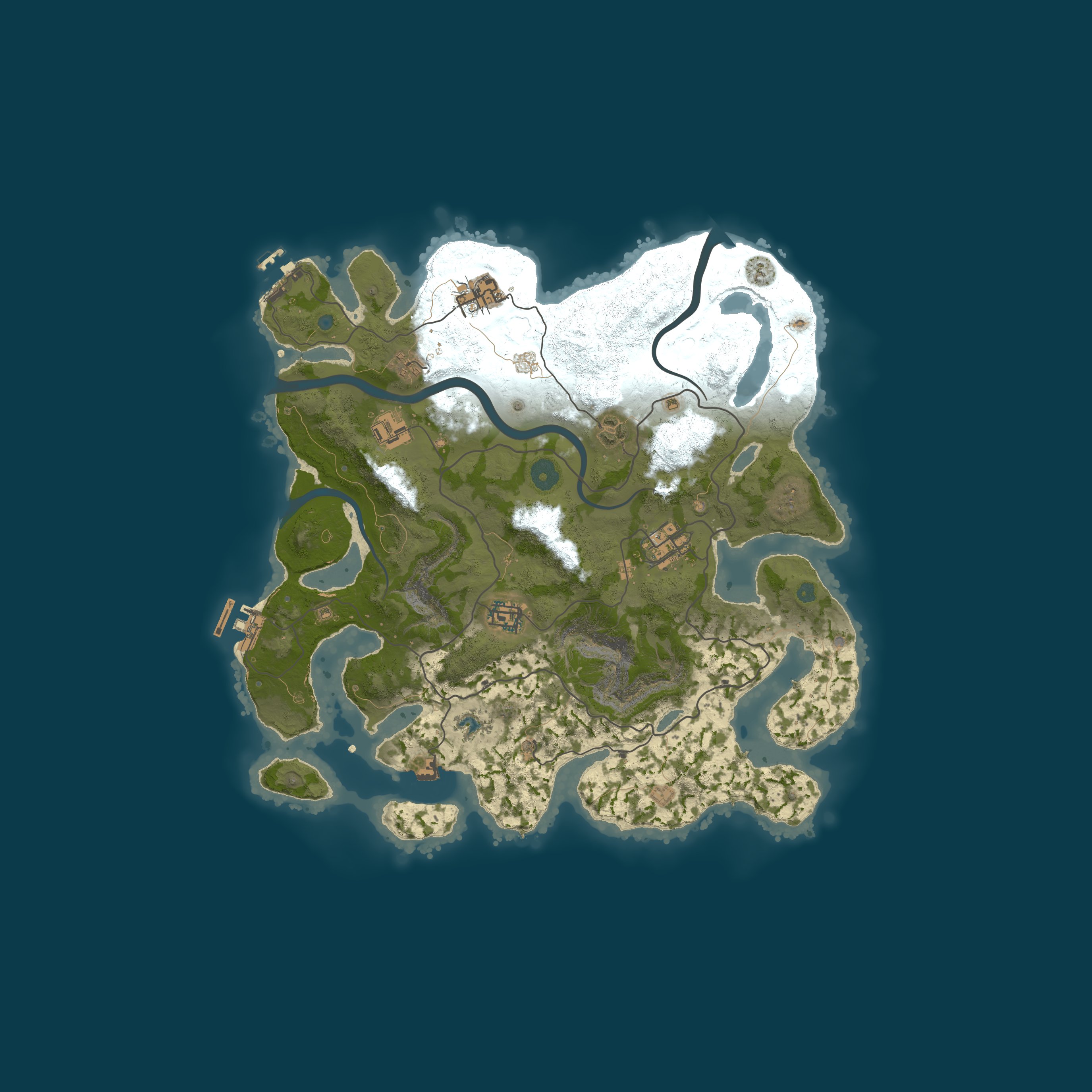 Rust map 3500/1337
