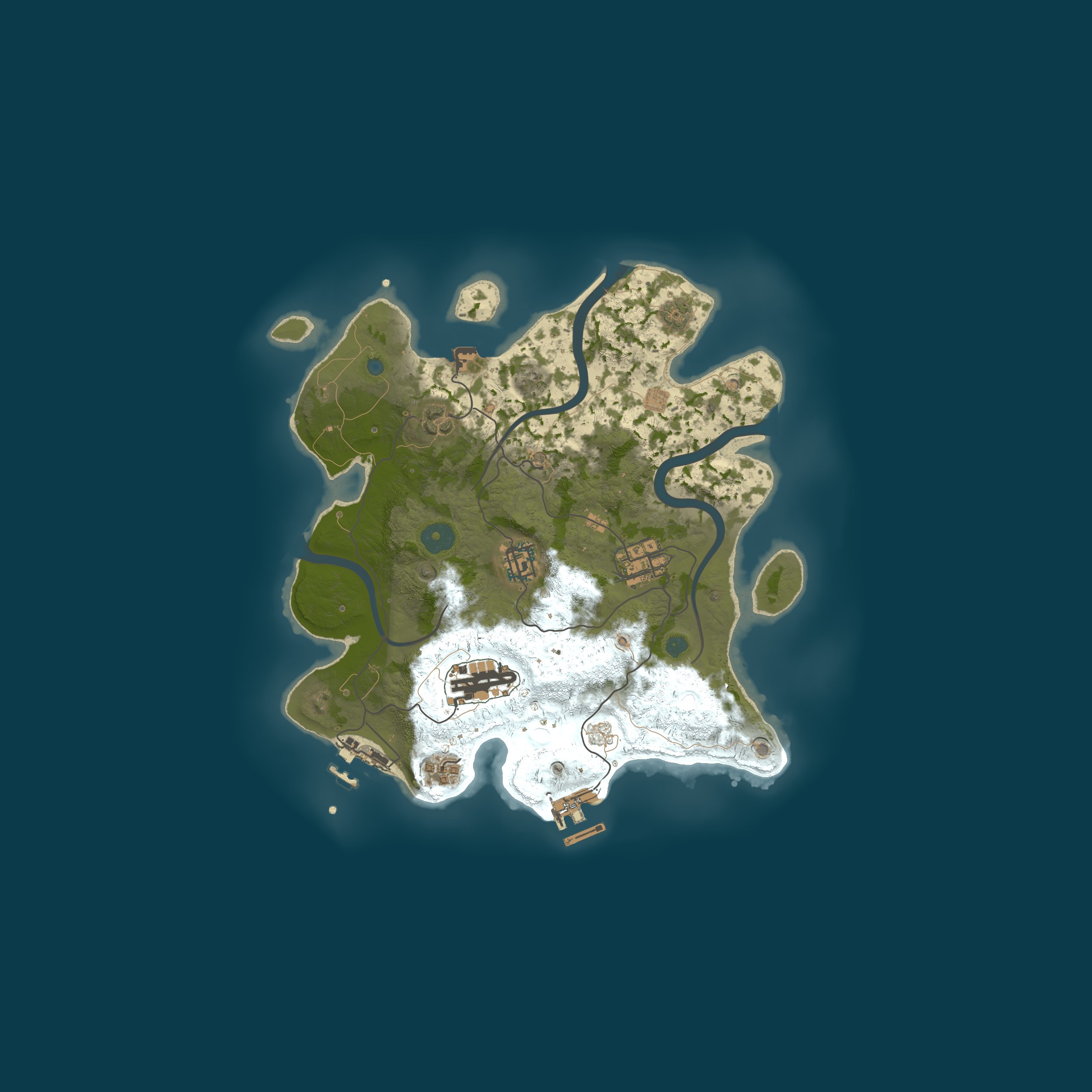 Map for RUST-A-MANIA - PVE - VANILLA - NEWB FRIENDLY!