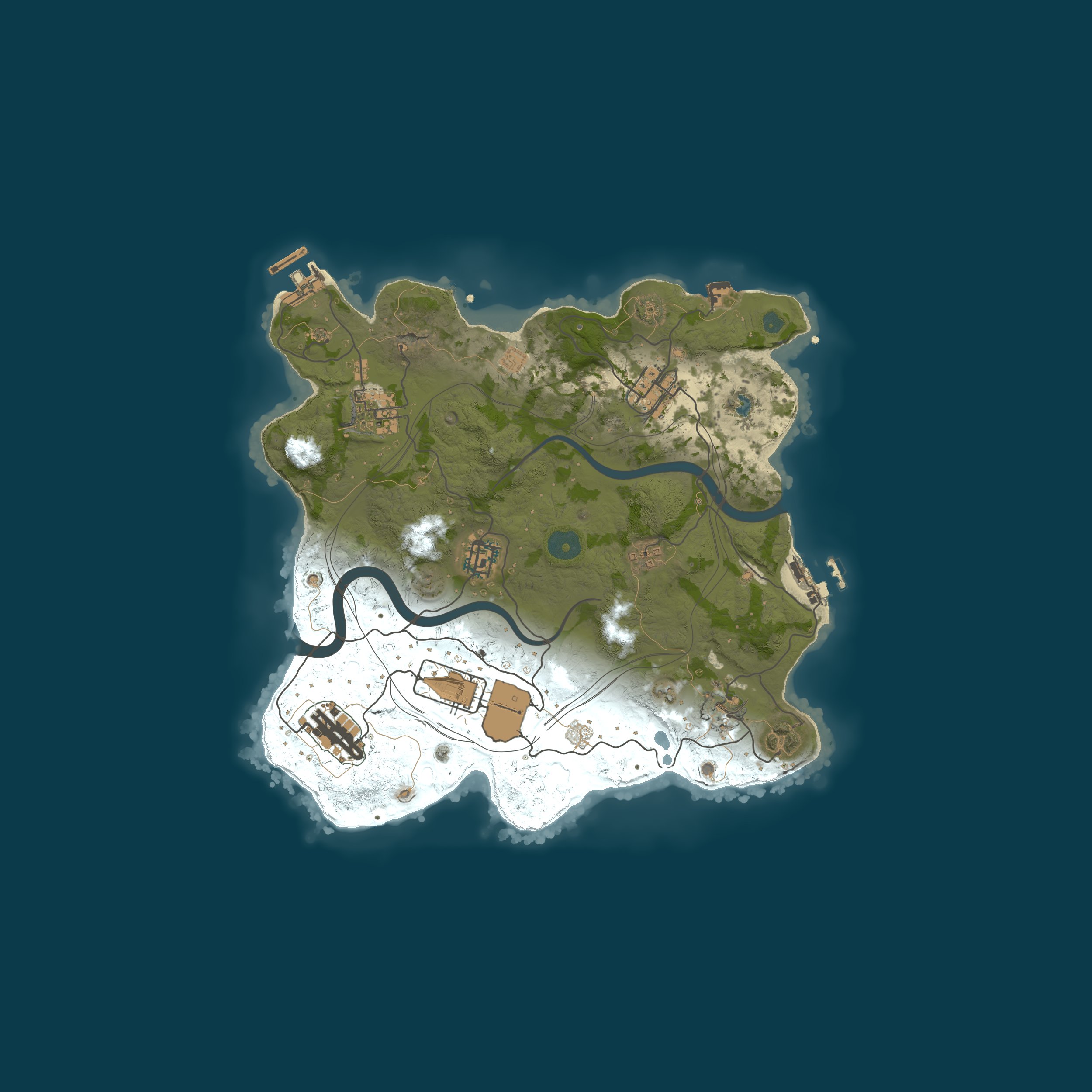 Map for IranRust Vanilla-Updated