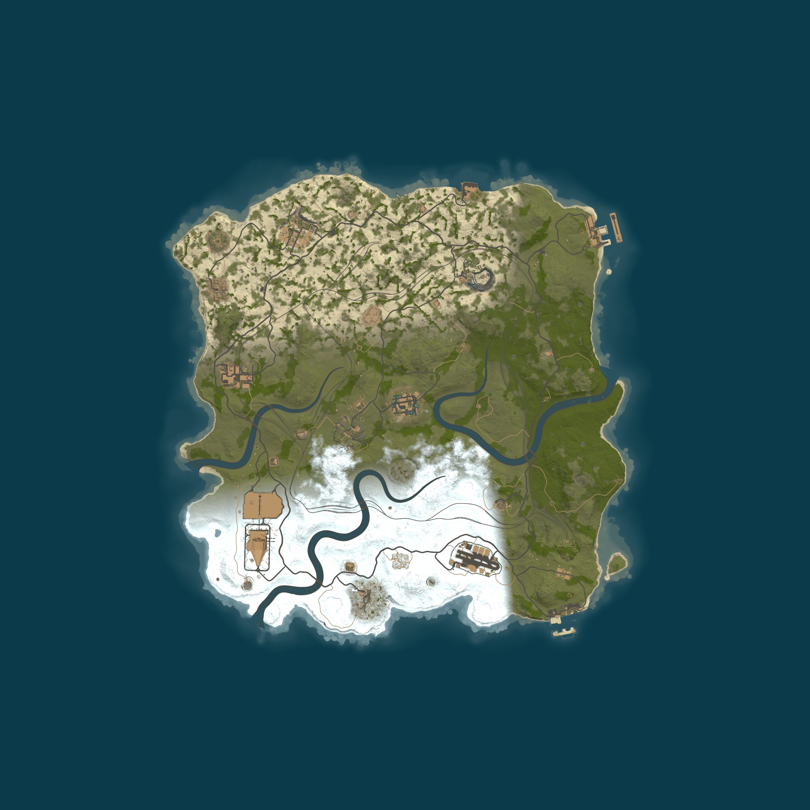 Rust map 3400/1337