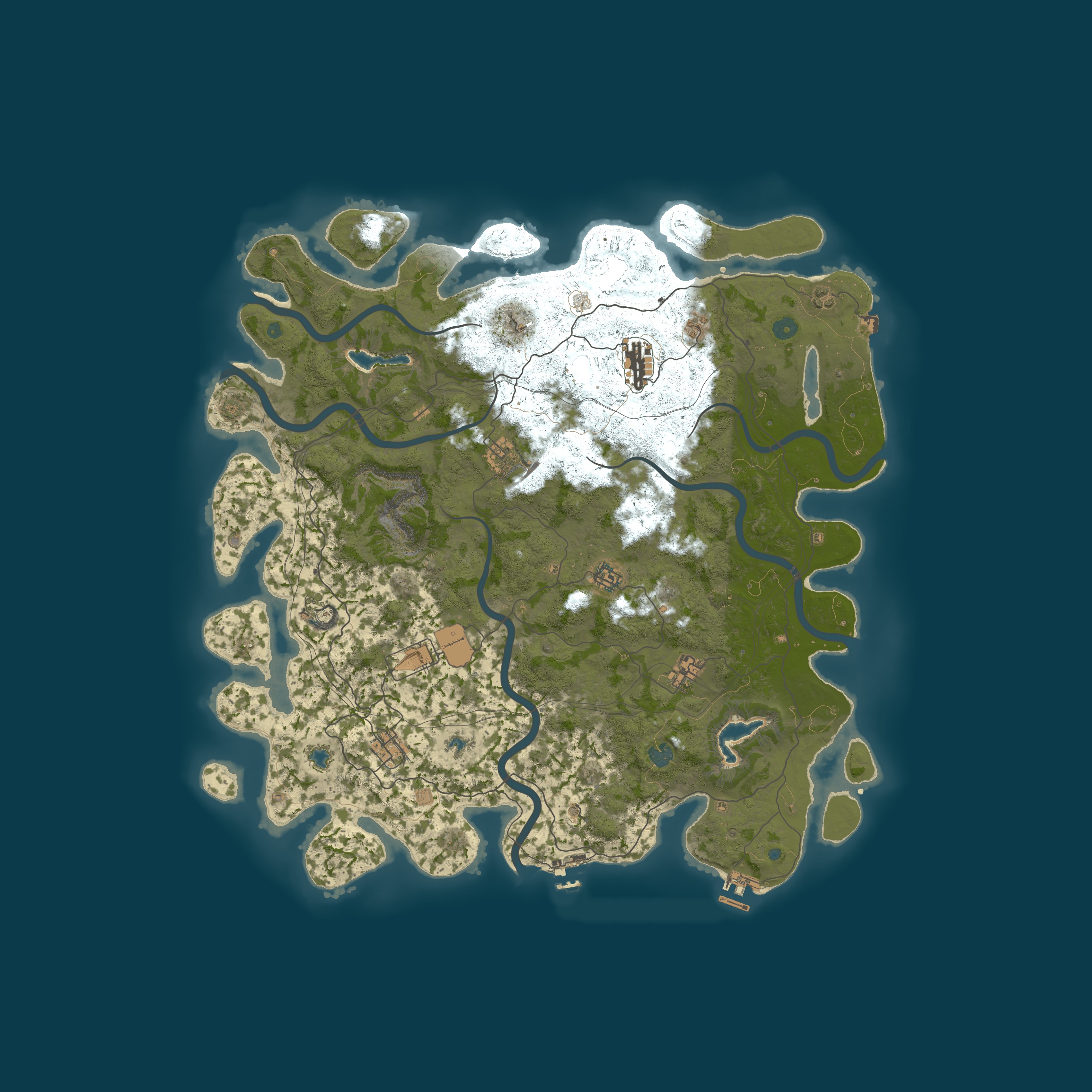 Map for Раст по нашему. Без доната, Вайп ка