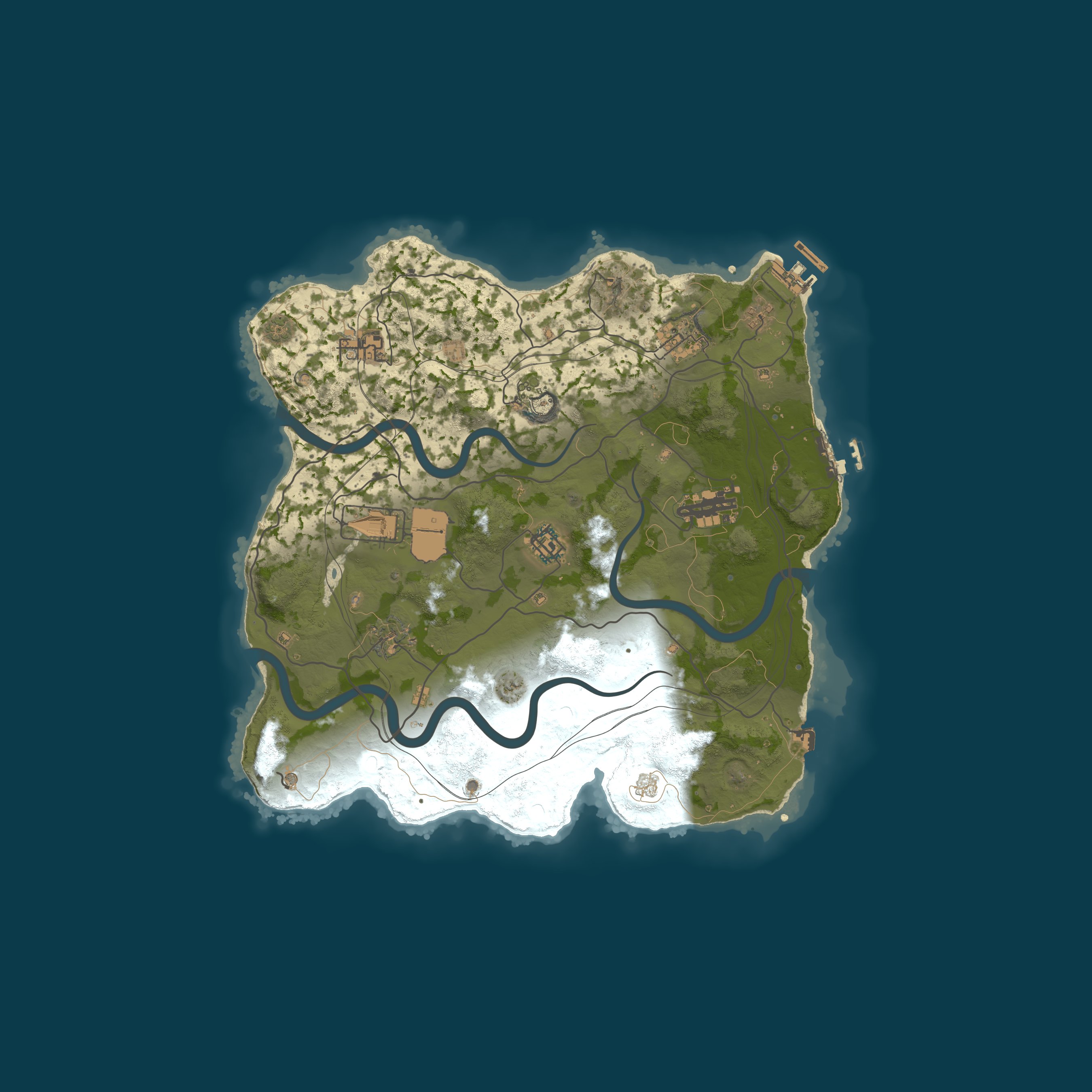 Map for WARBANDITS.GG EU 5X |Solo/Duo/Trio/Quad|Loot+|TP|Kits|x5 JUST W