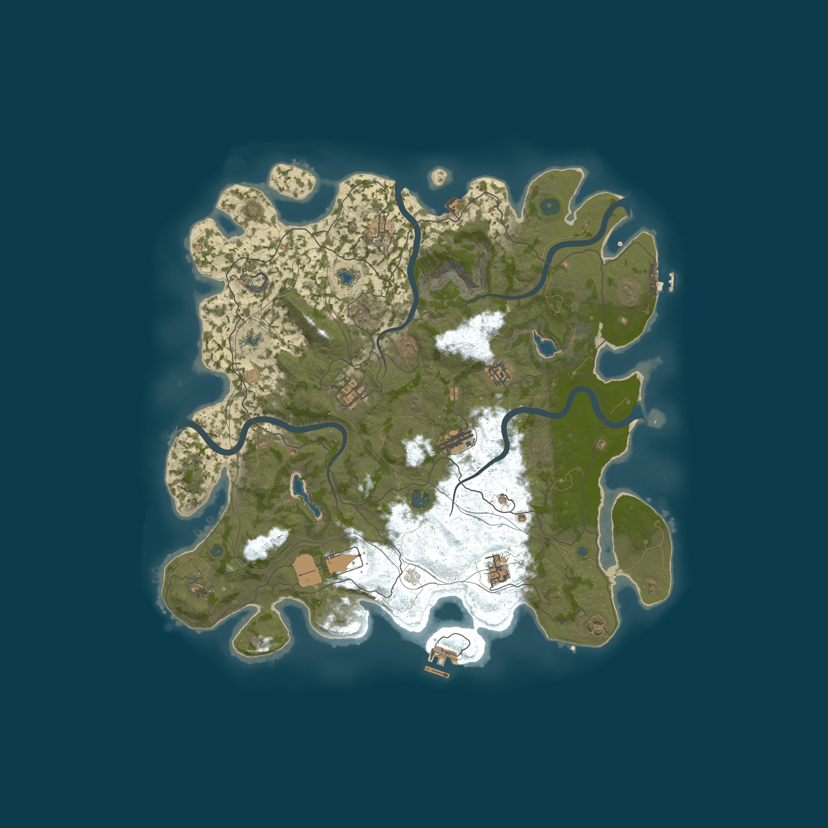 Map for AA Carcajou Quebec PVE