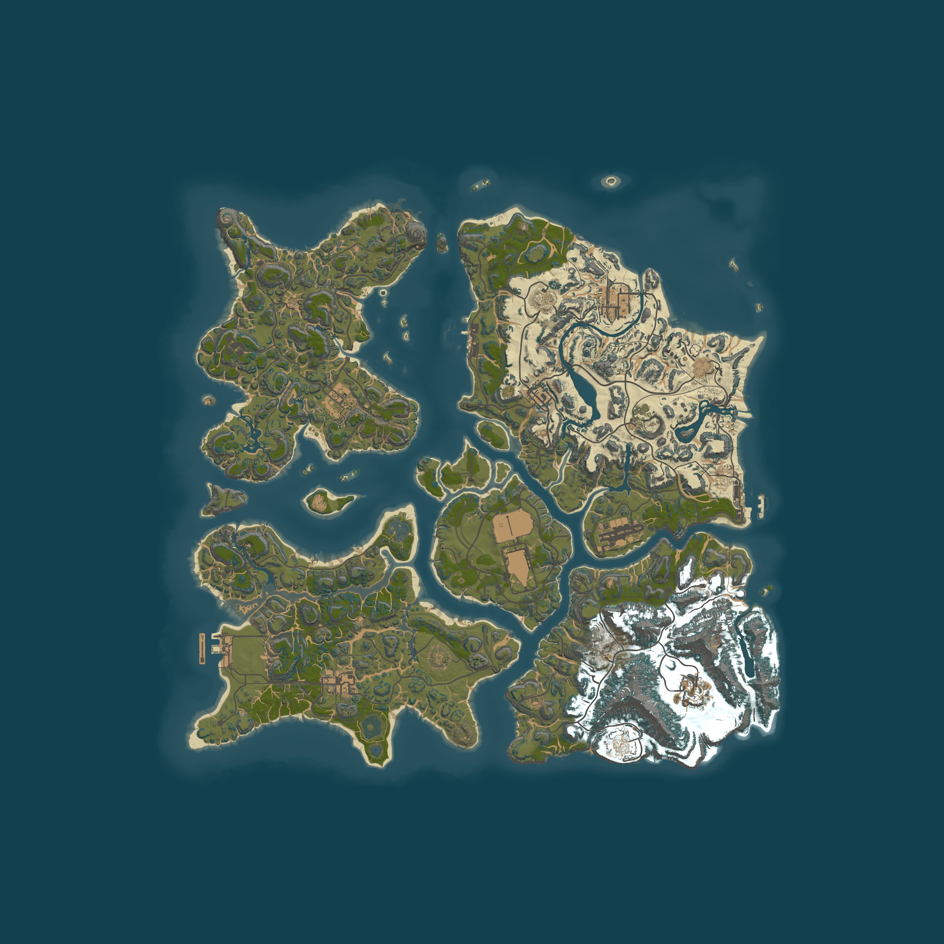 Map for [EU/RU] BM RUST |SMALL|X1.5/X2|NOLIMIT|FRIDAY