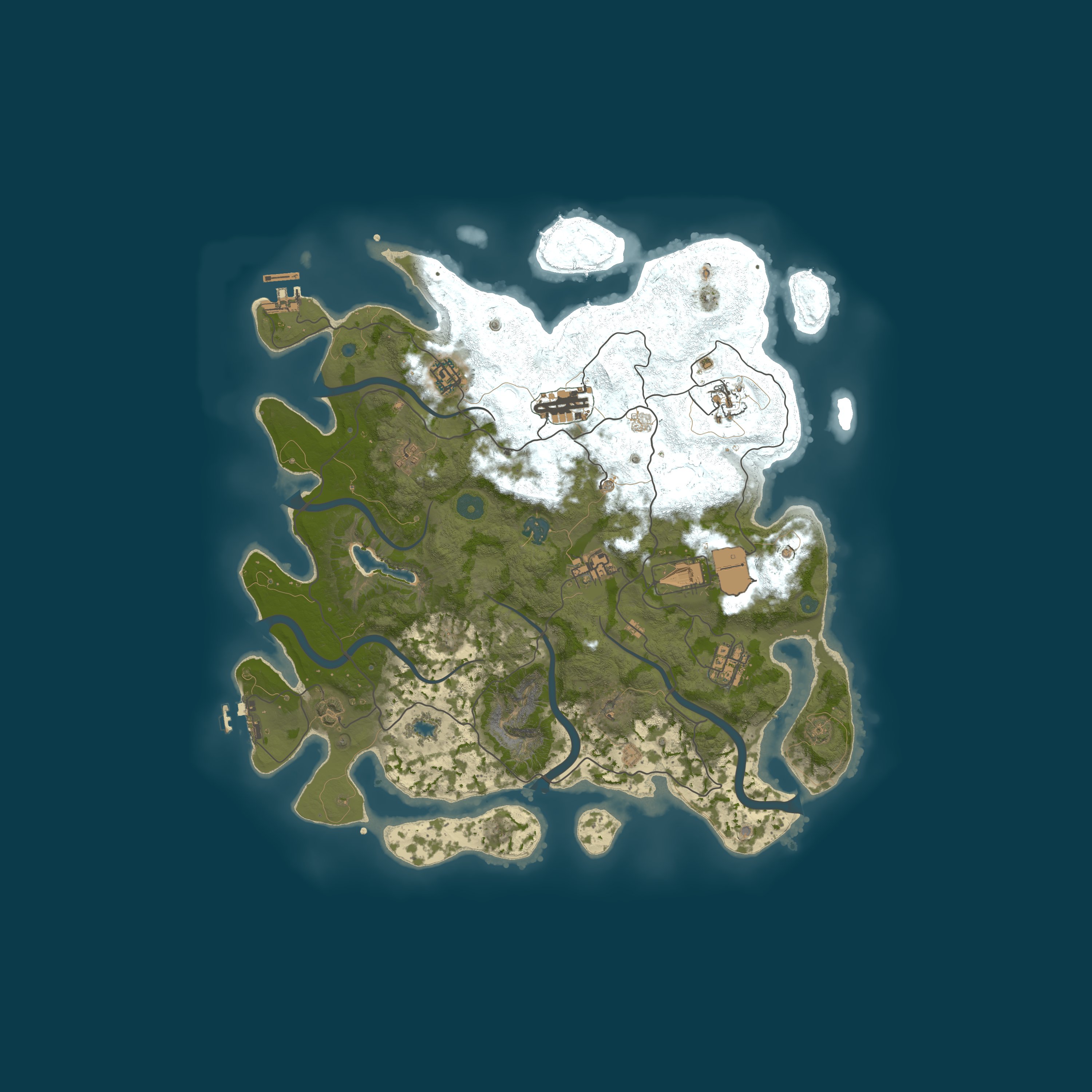 Map for My Untitled Rust Server