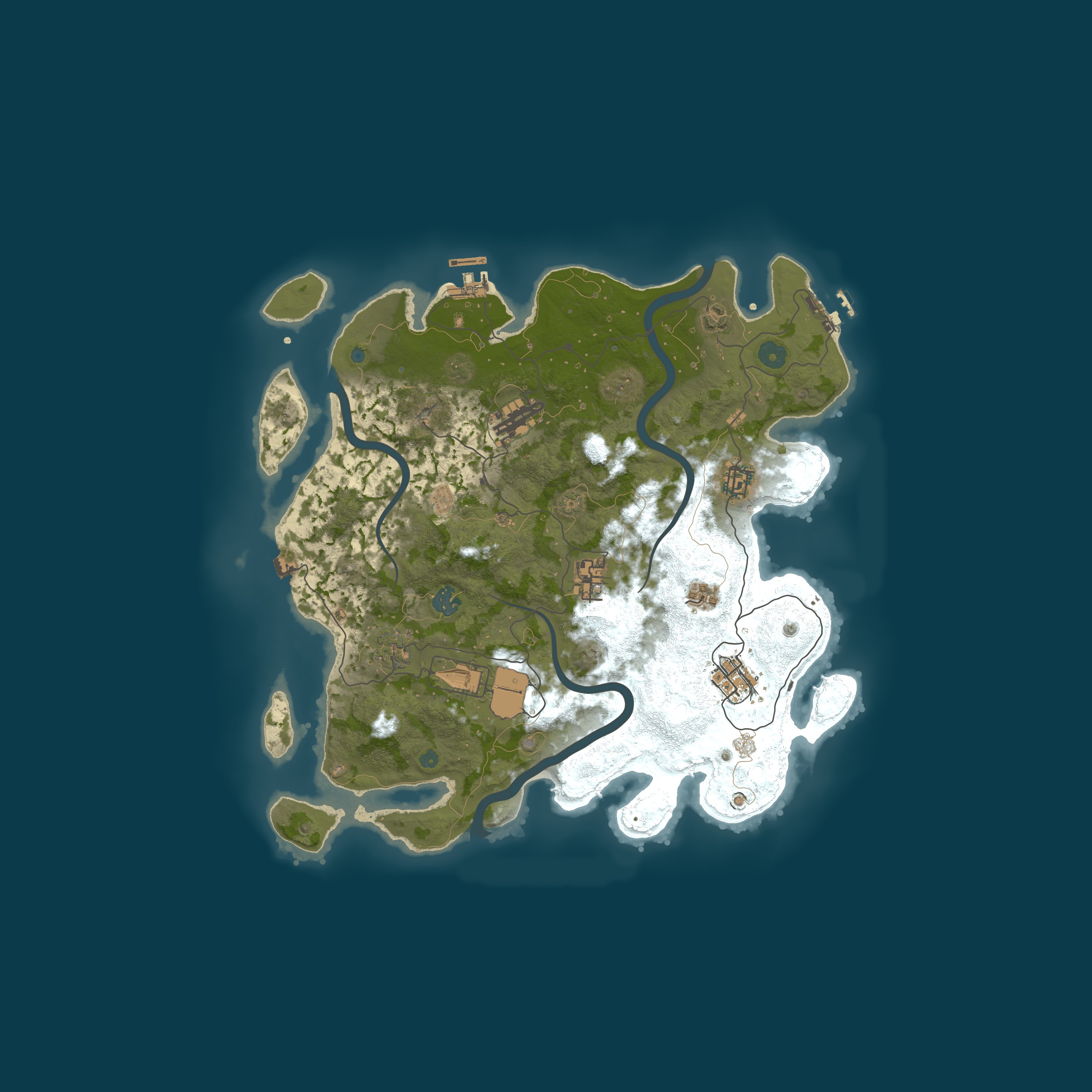 Map for Cascade Falls Solo/Duo