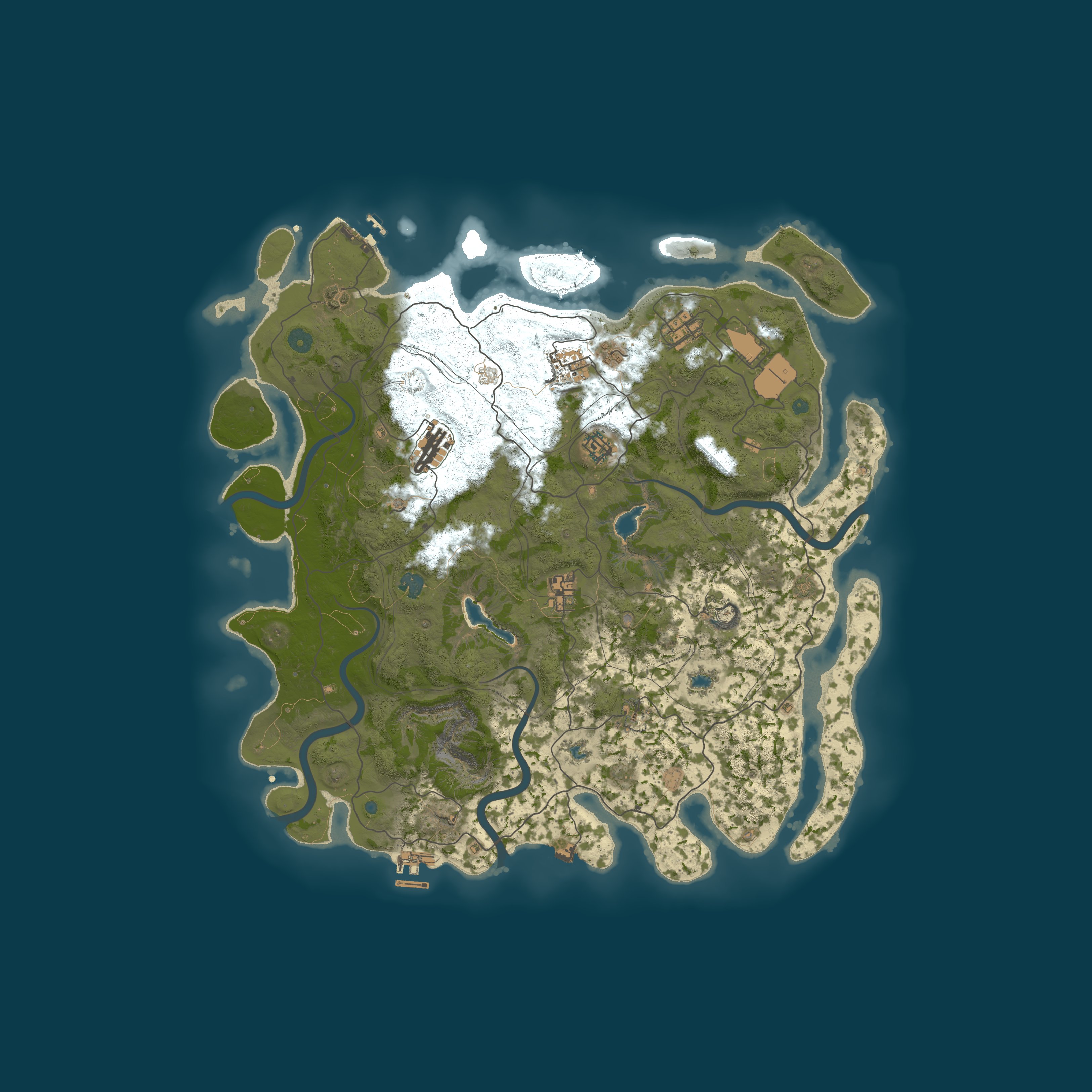 Map for EU DirtyRust CZ/SK/EN PvE