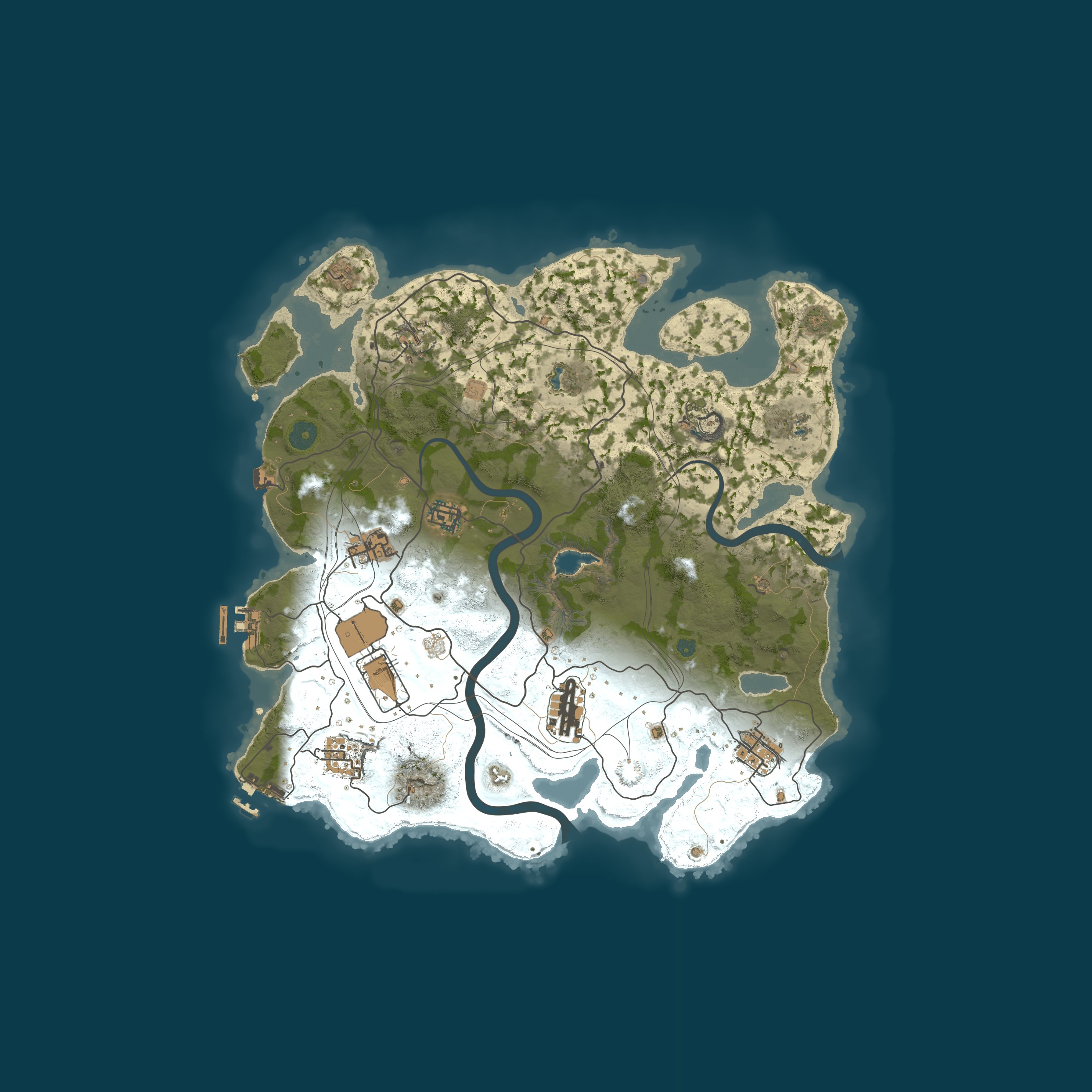 Rust map 3700/1337