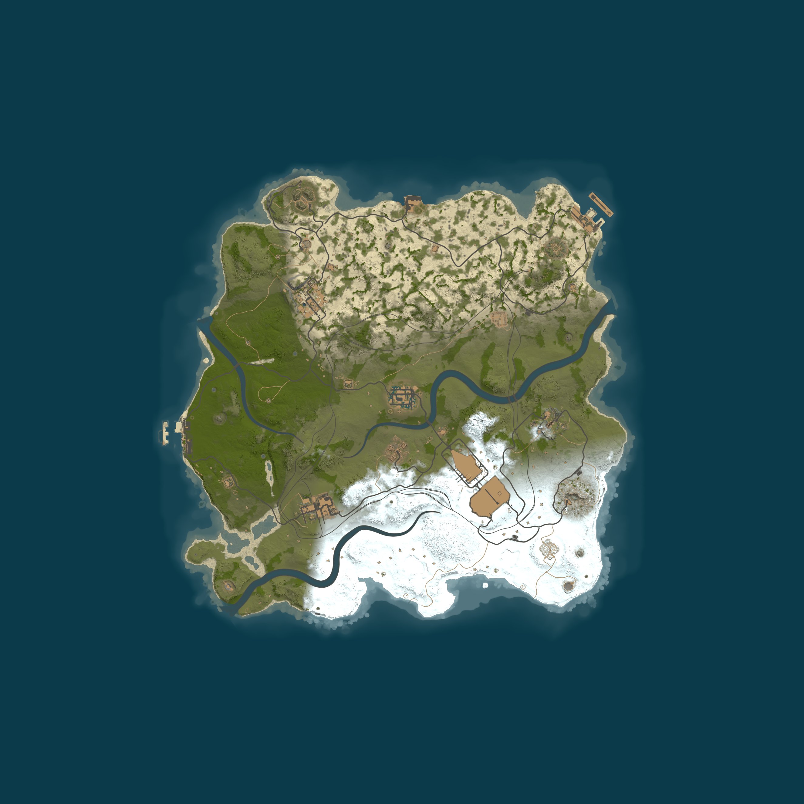 Map for [LATAM] Caramelo x2 Solo/Duo | 21/3 Full Wipe