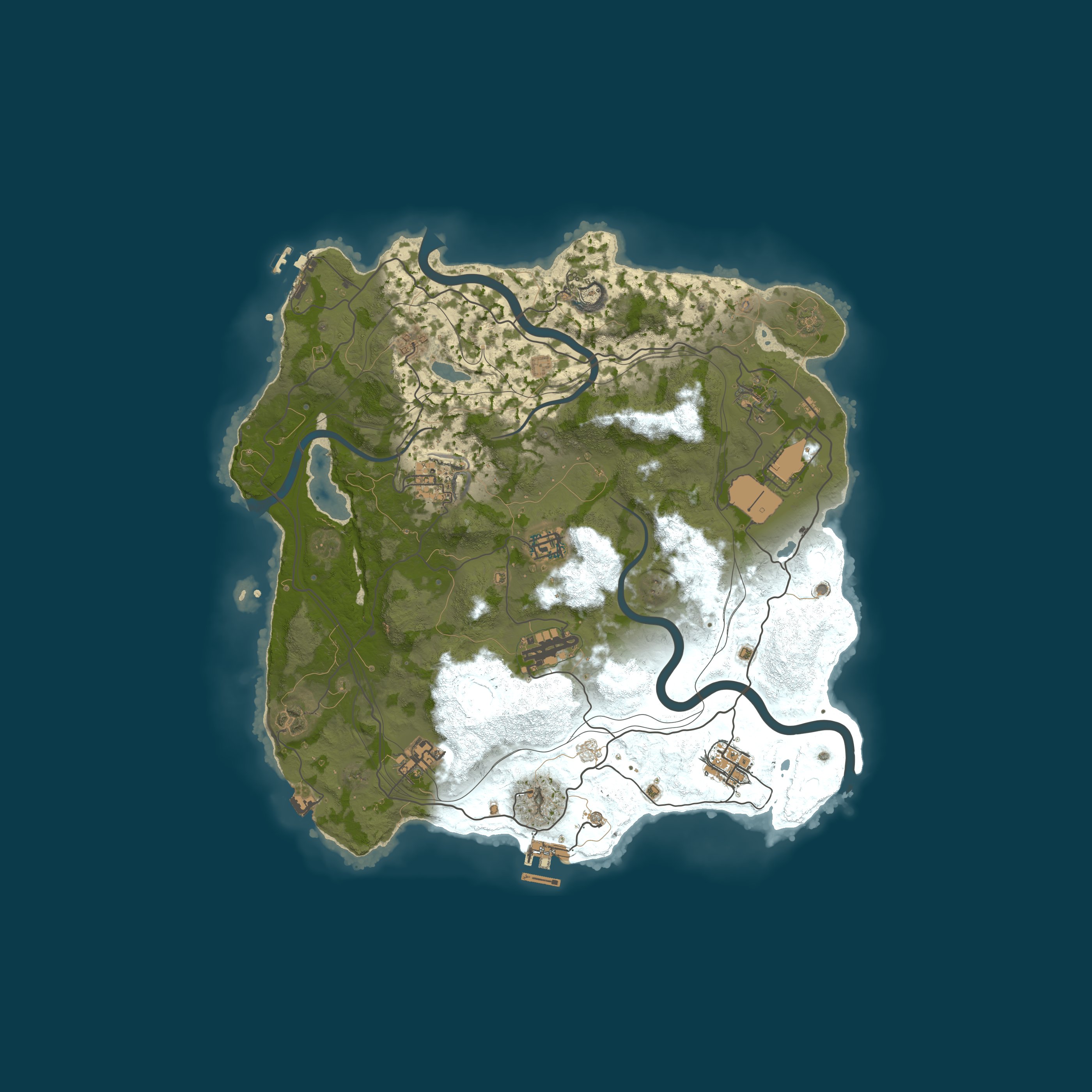 Карта сервера