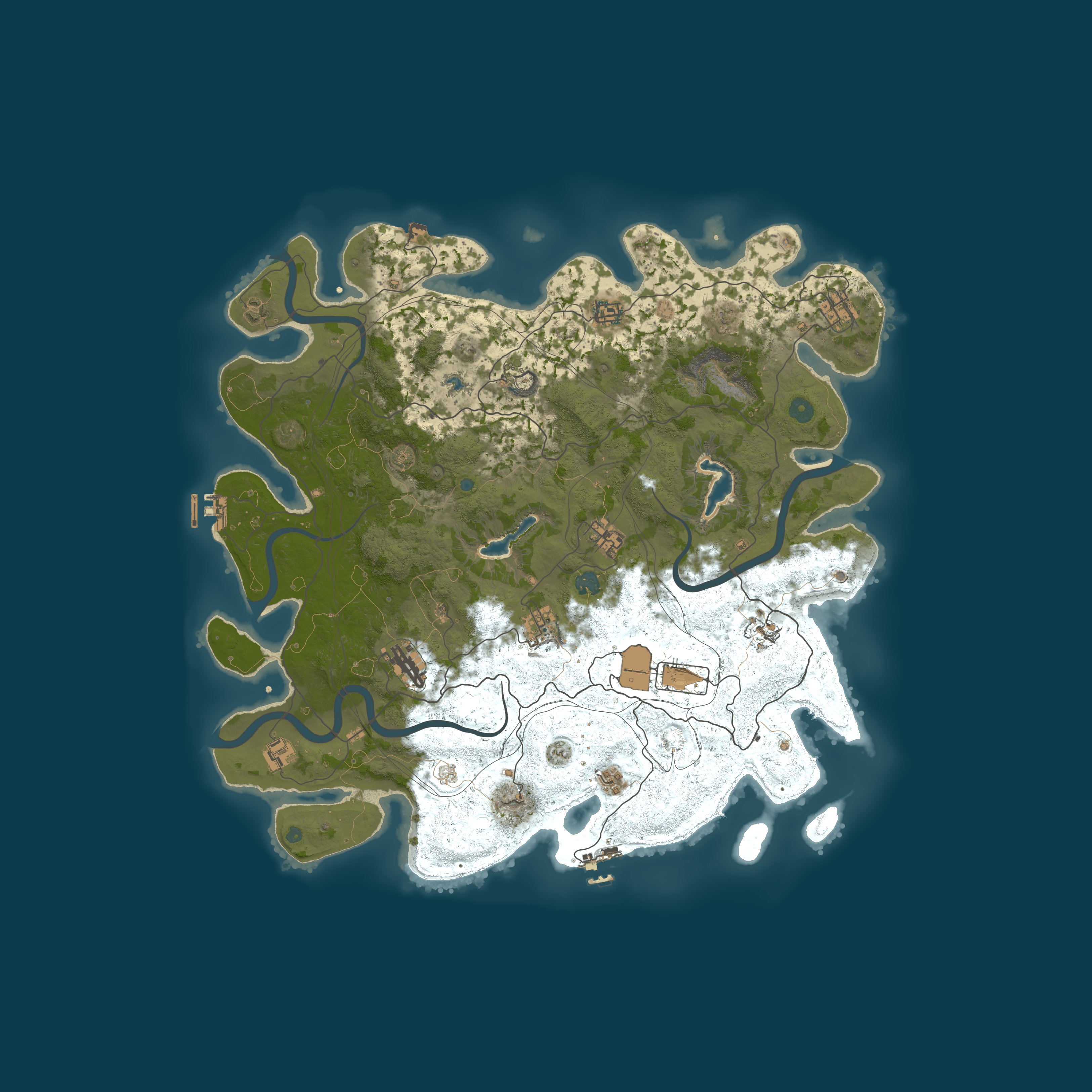 Rust map 4500/291