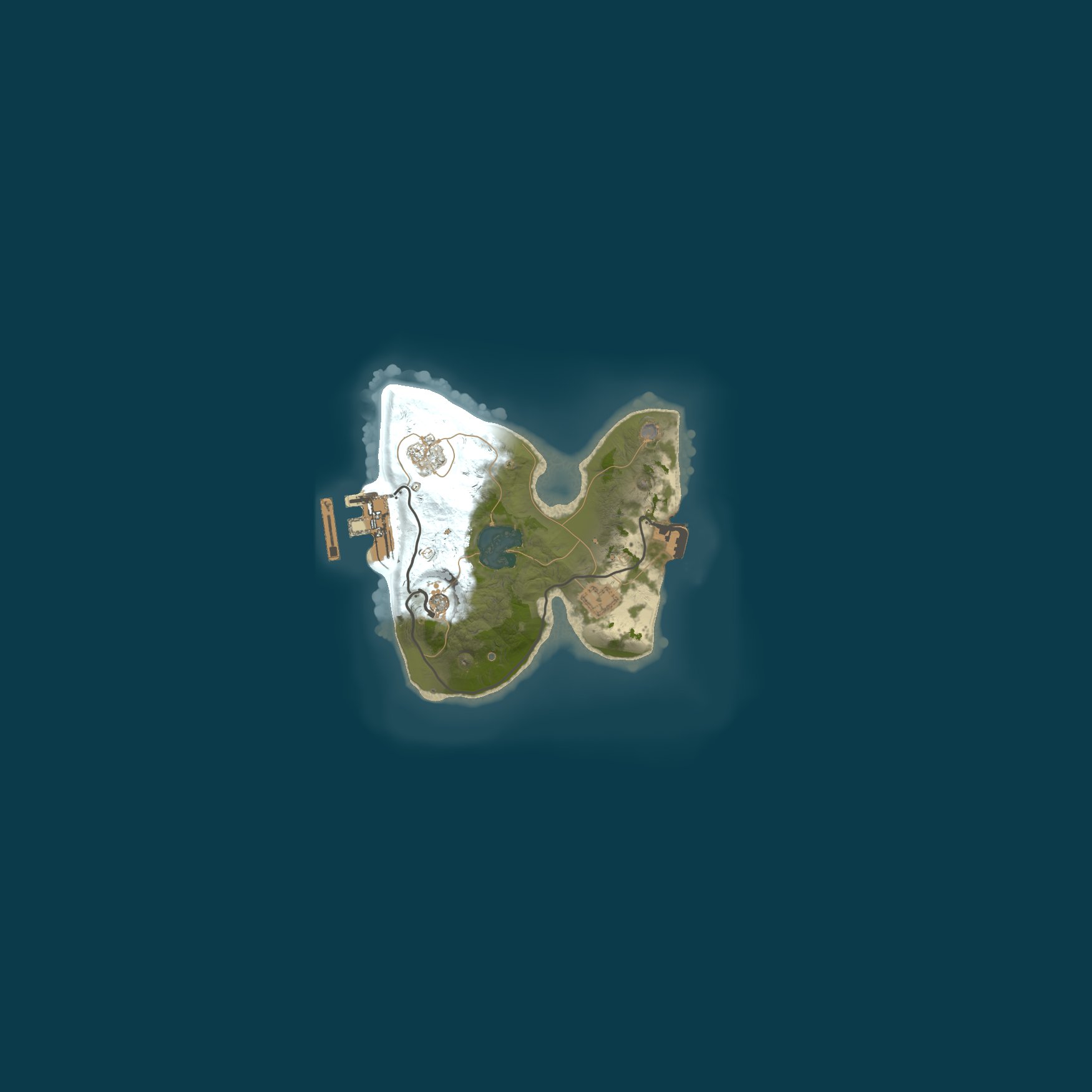 Map for Terry's Island