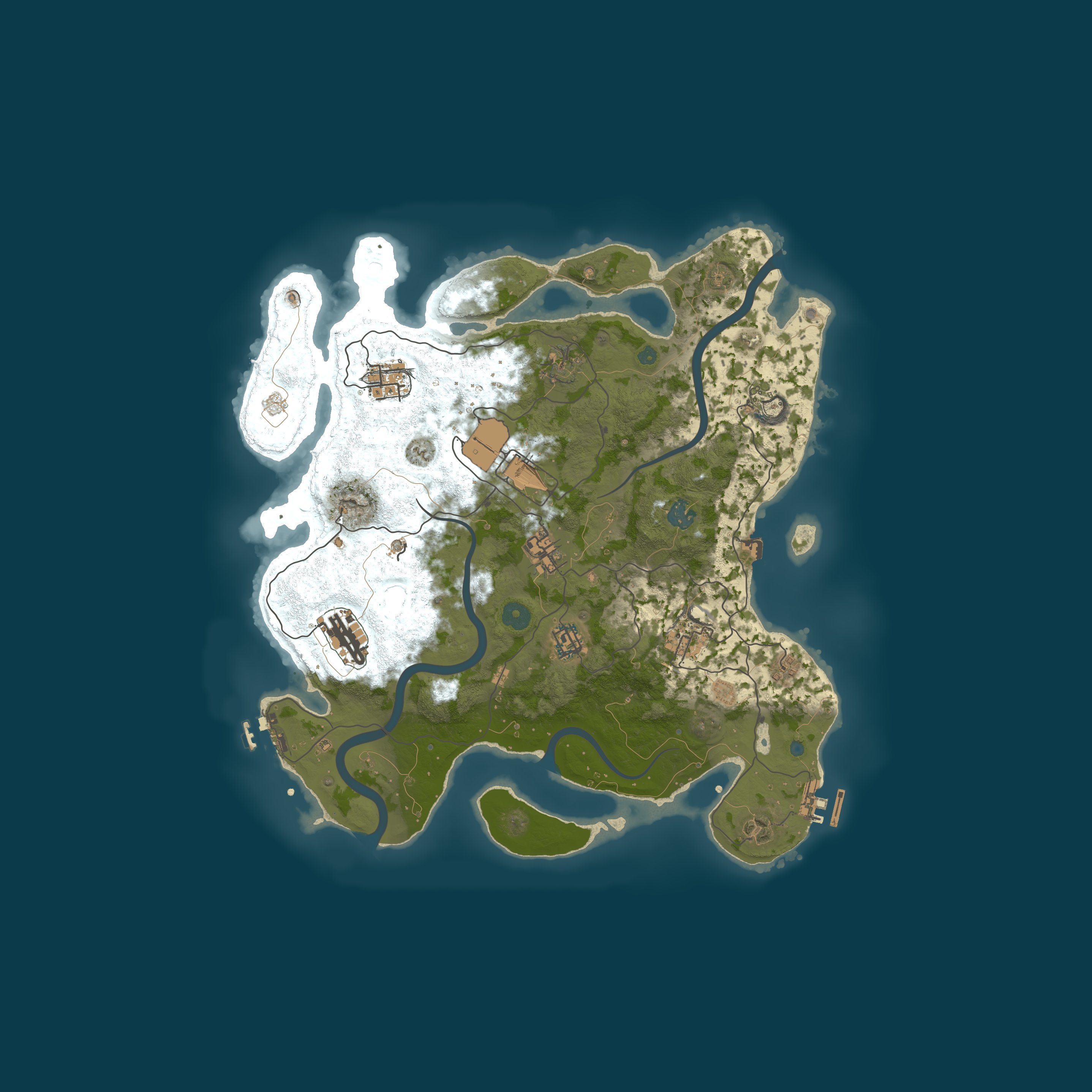 Map for 鳄鱼头/半月清/5.8九点/仿官/多人/萌新/无权/公