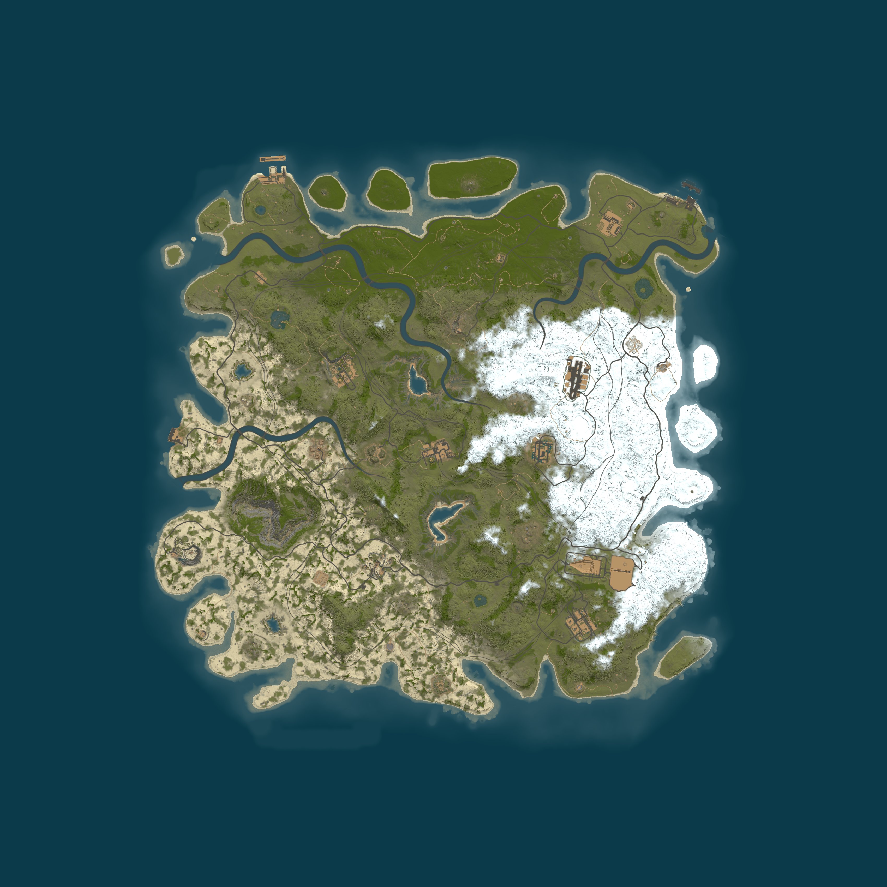 Rust map 4800/7878