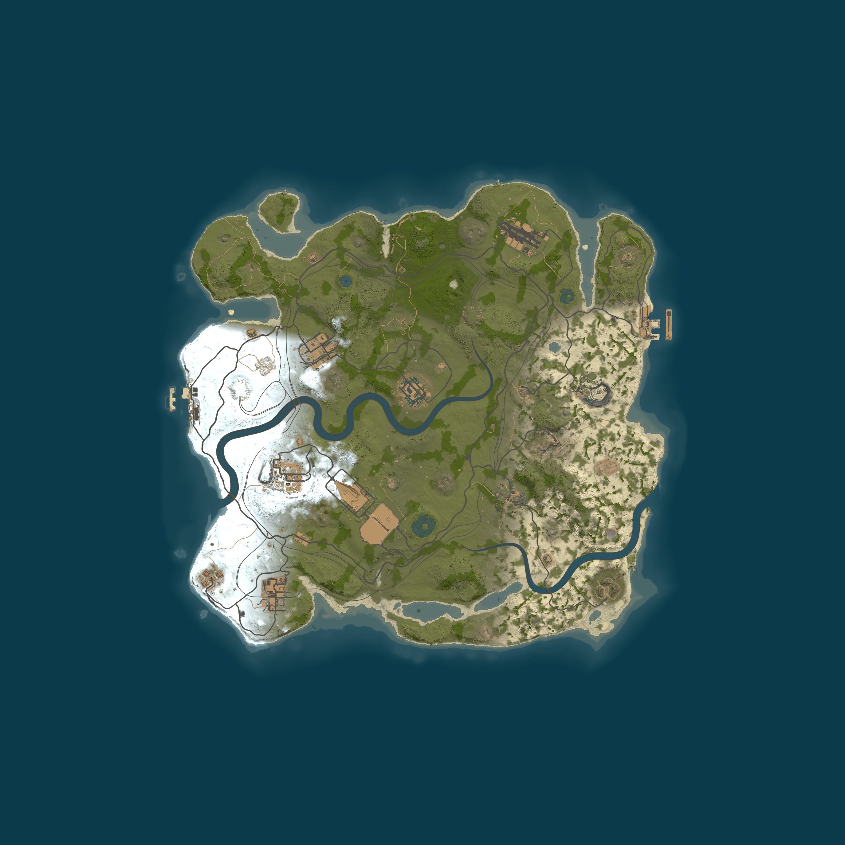 Map for ⦿【ICEFUSE】100X Kamikaze (Solo/Duo/Trio/Quad|X100)