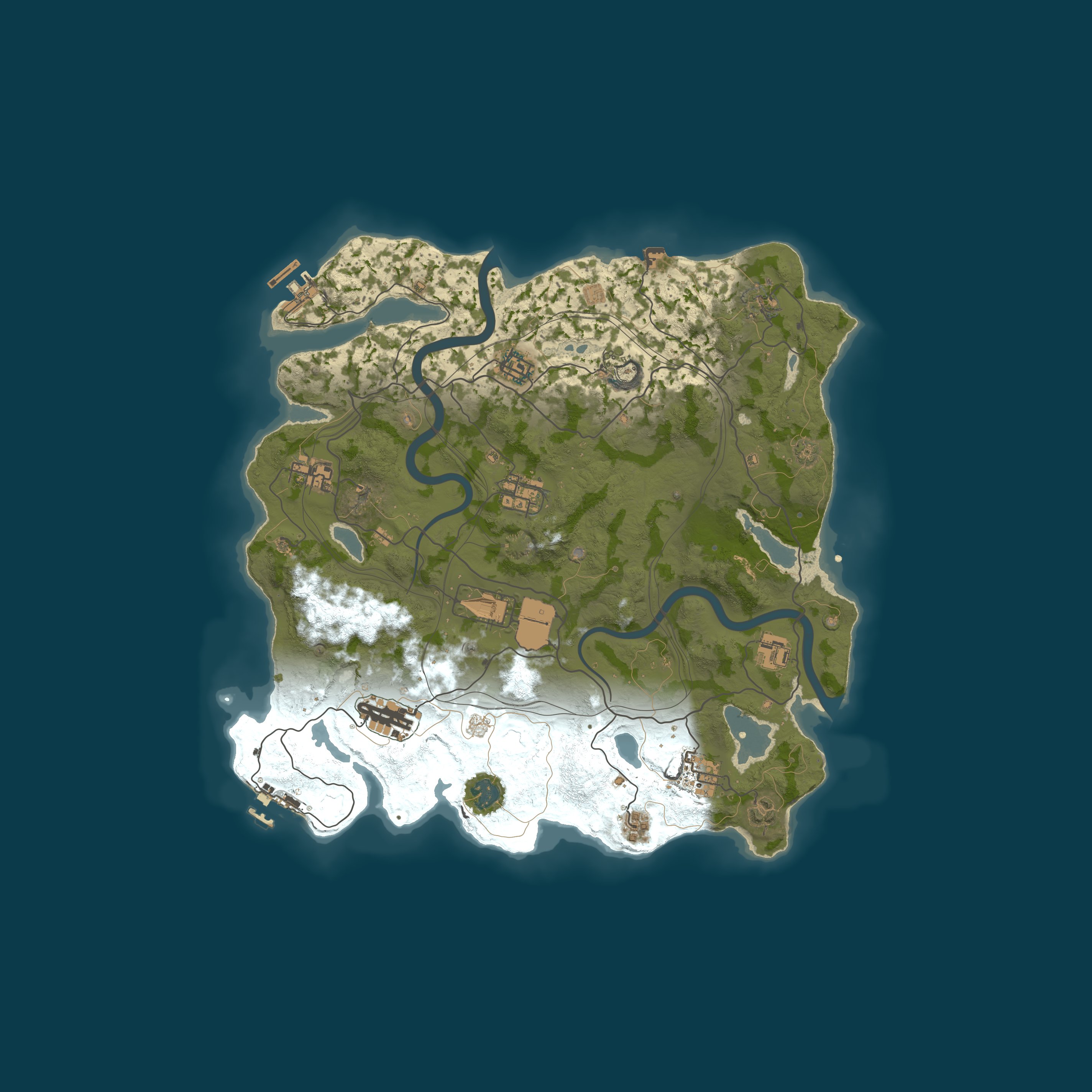 Rust map 3699/1337