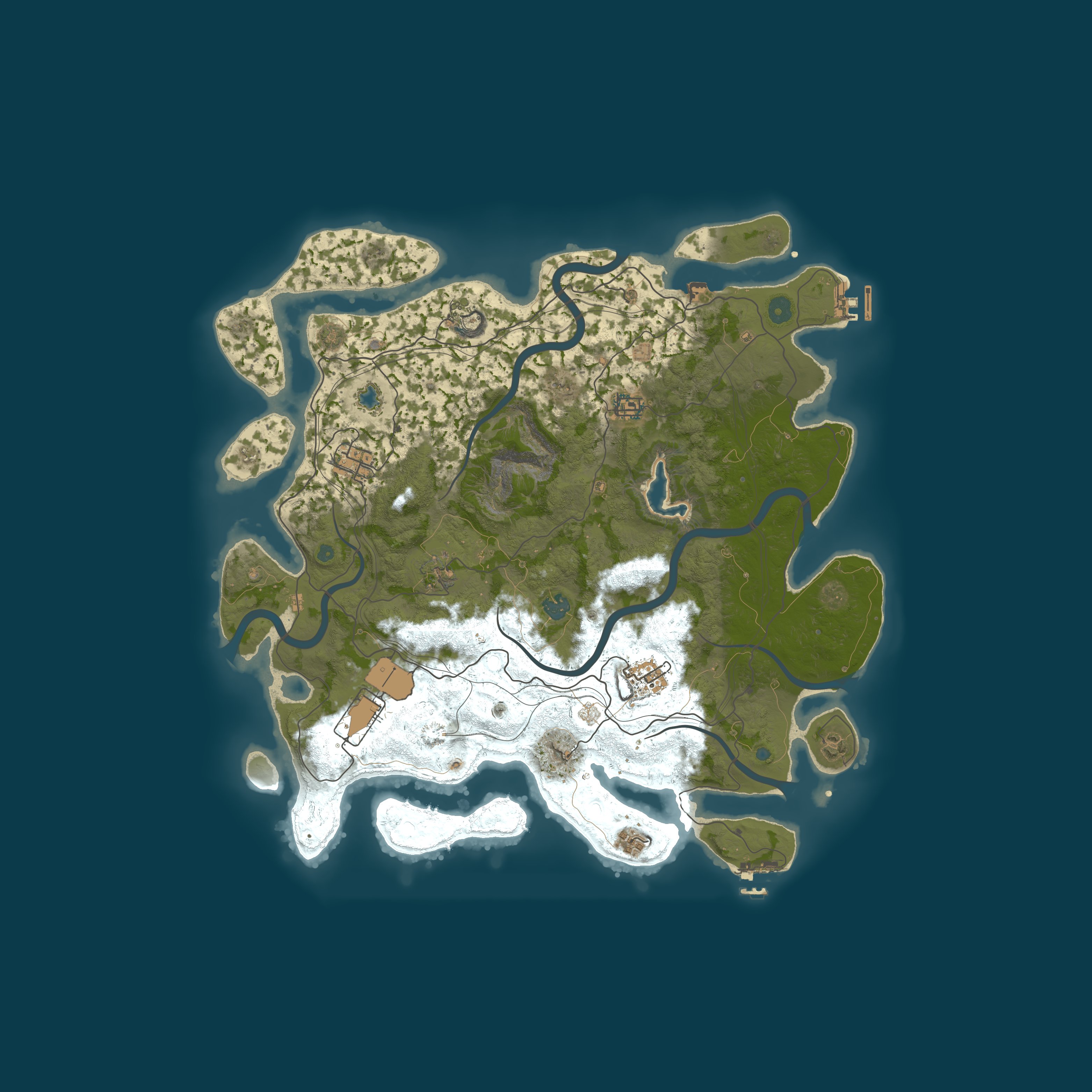 Карта сервера