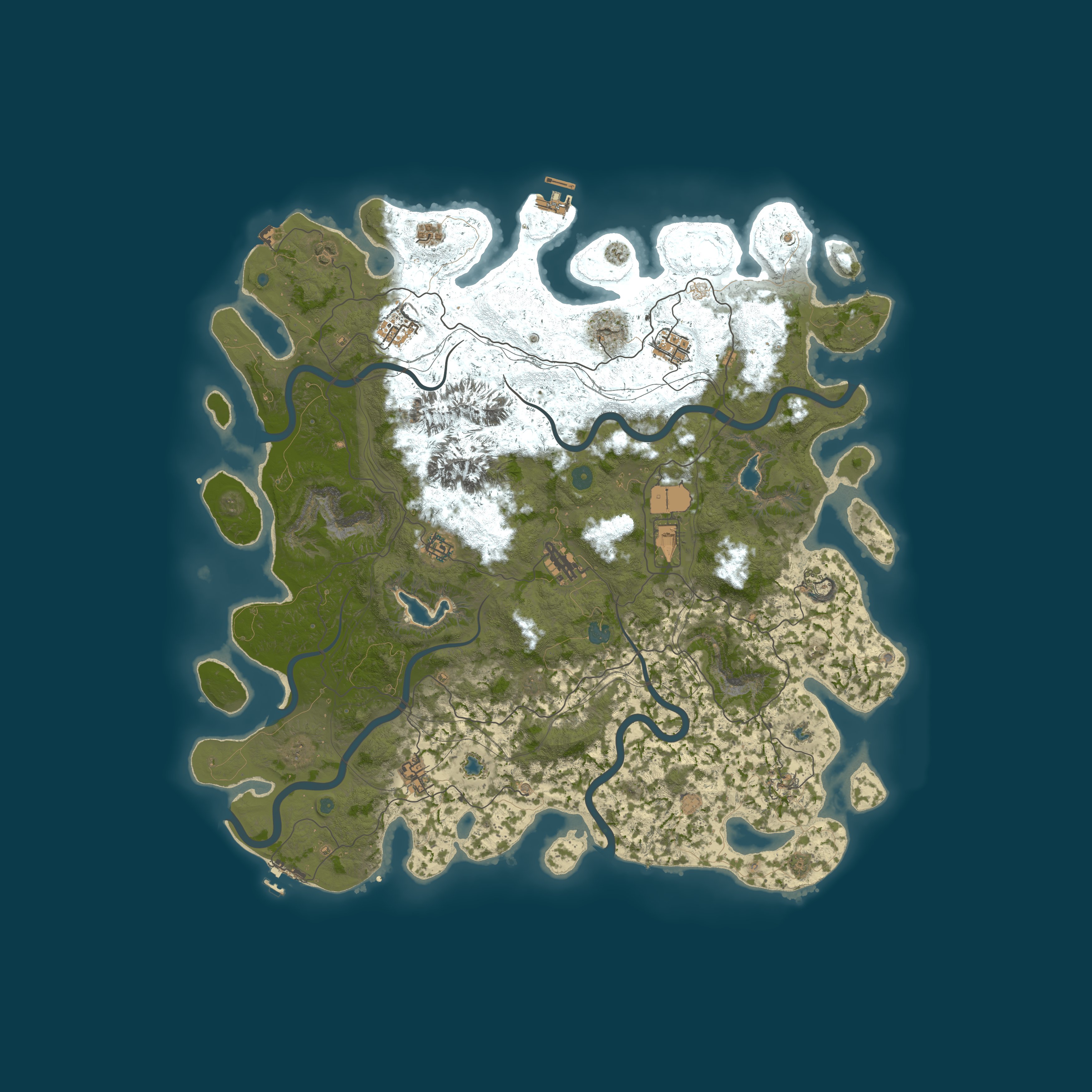 Map for #2 [PVE] РУССКИЙ МЕДВЕДЬ X1-X5|Судный де
