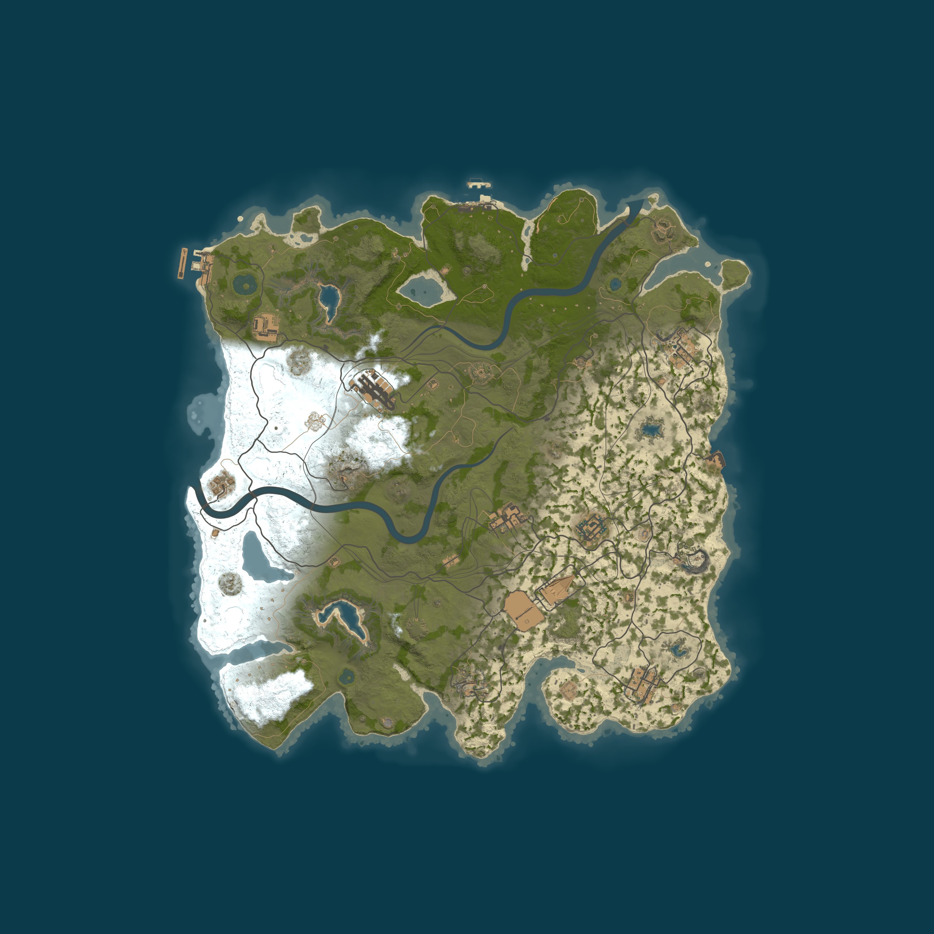 Rustafied Custom Map map