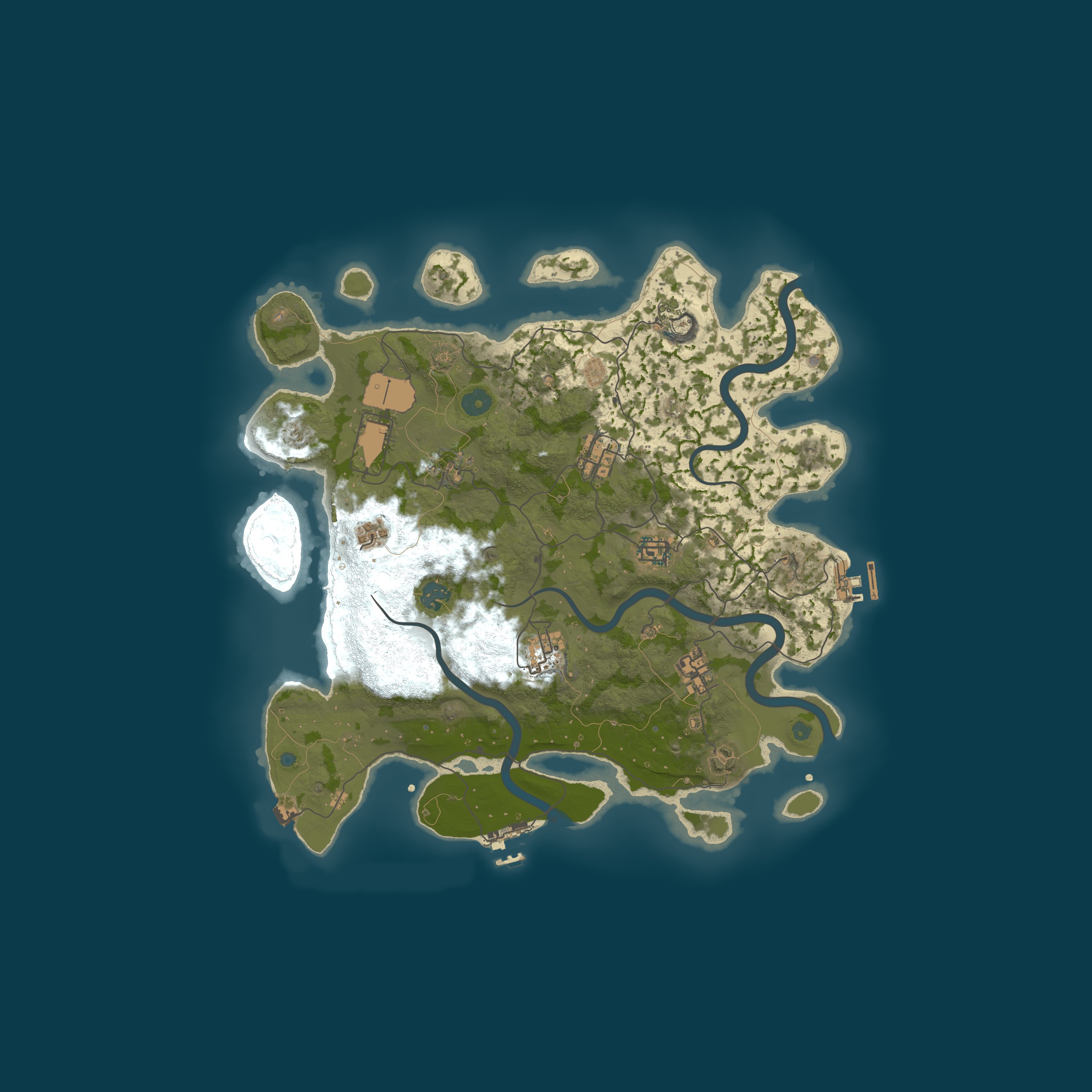 Map for OUTPOST 2x Monthly Main | No Offline | No BP Wipe