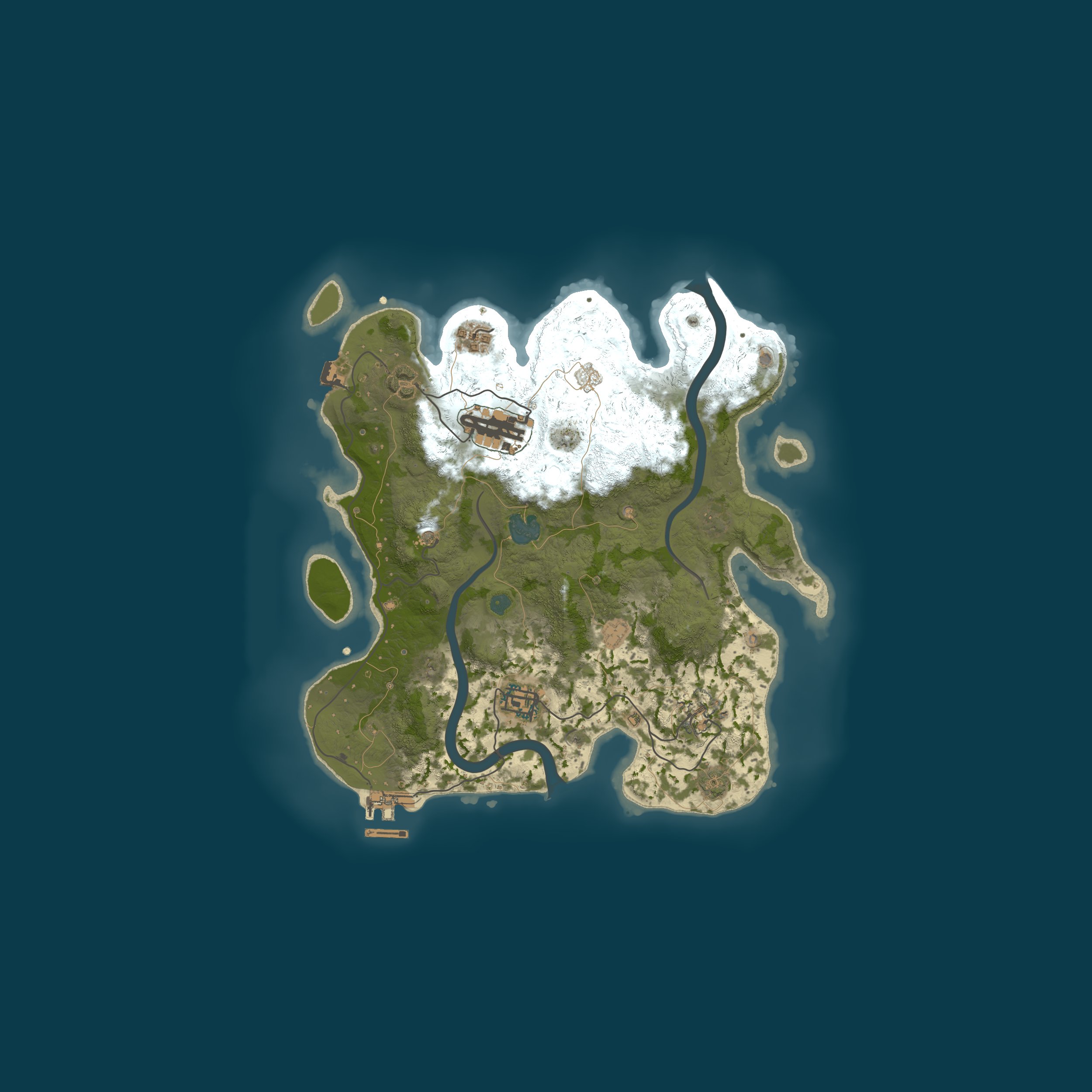 Map for Solidsn4ke's Naked & Afraid USE