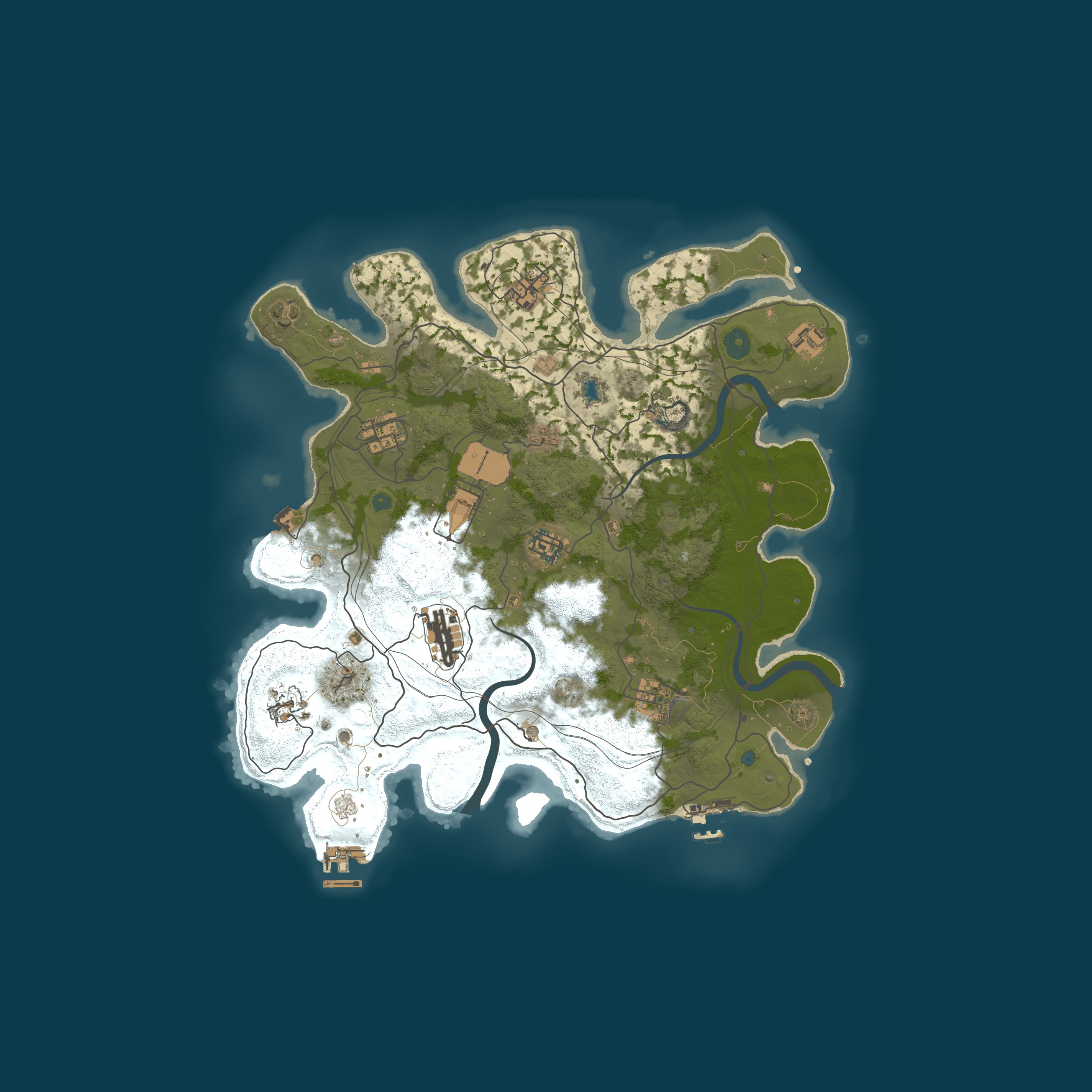 Rust map 3700/1337