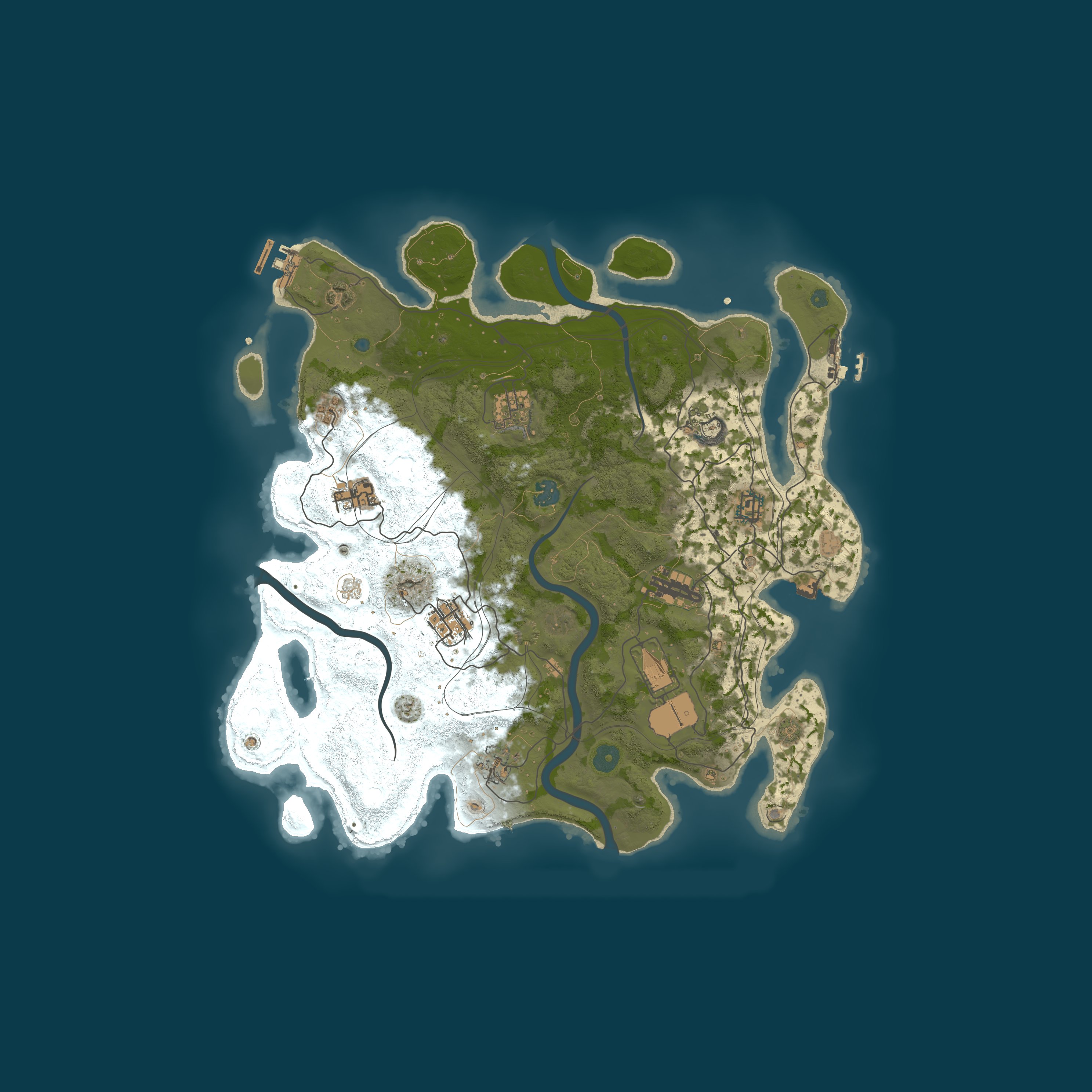 Map for EU/UA | ВОЛЯ RUST 2X | Main Wipe 11.06